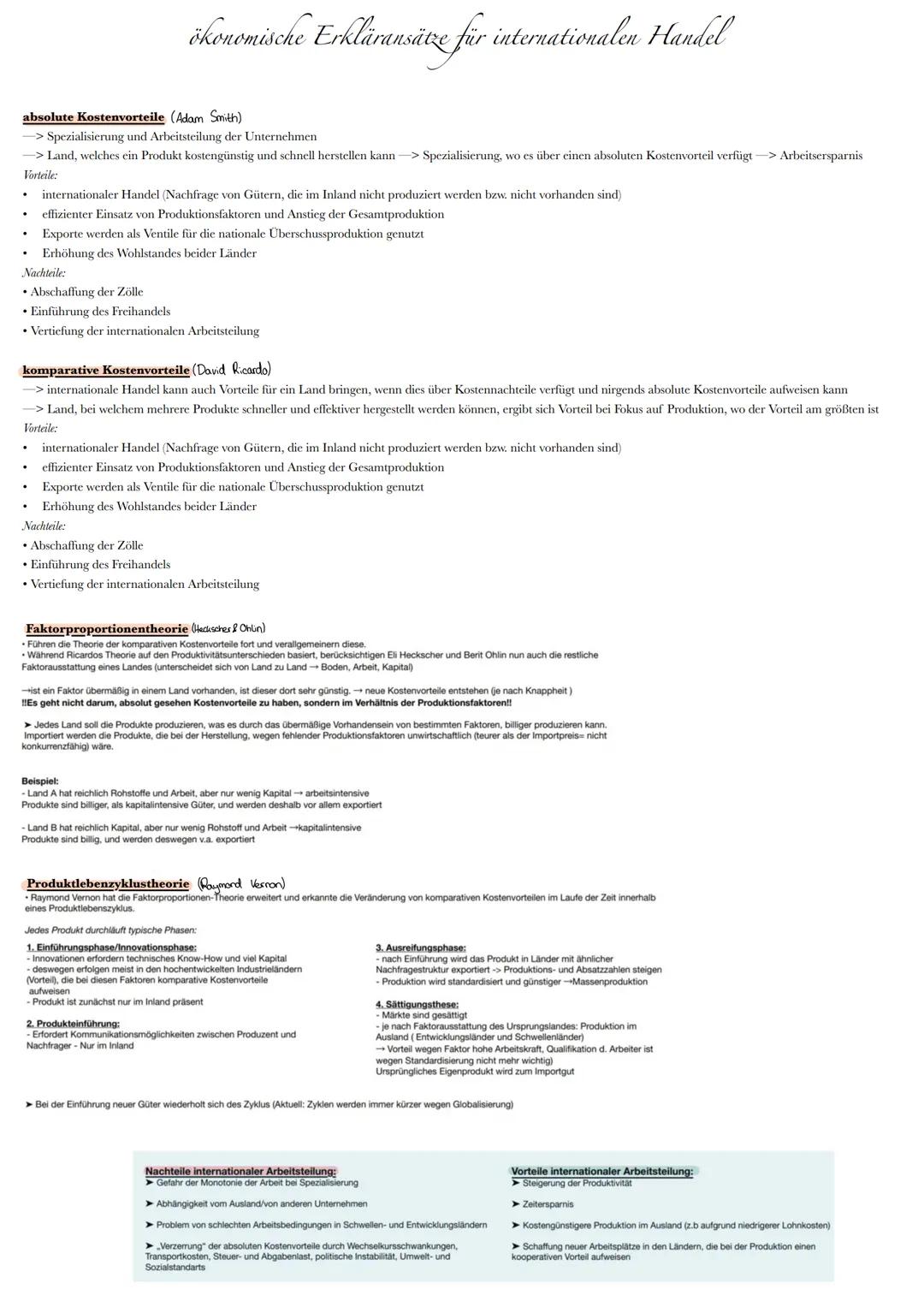 13.2 Chancen und Risiken weltwirtschaftlicher Verflechtungen
Ökonomische Globalisierung
- Merkmale der ökonomischen Globalisierung (u. a. W
