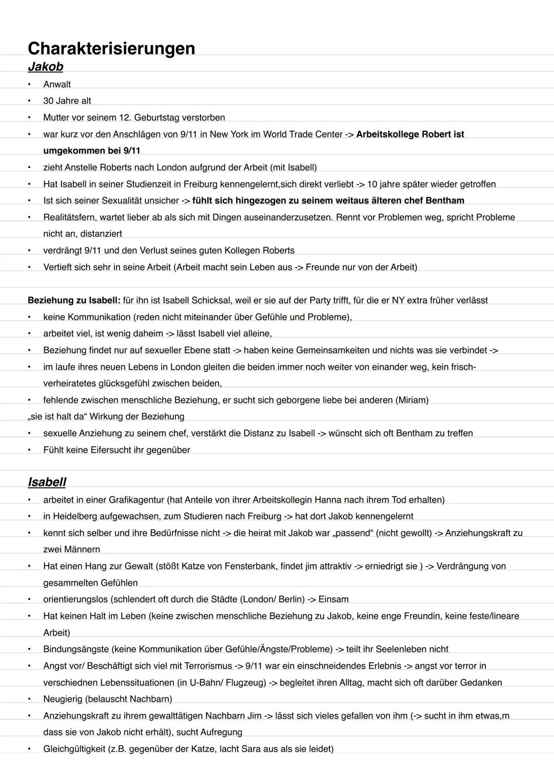 Katharina Hacker - Die Habenichtse
-> Roman spielt nach dem Terroranschlag auf das World Trade Center 2001 (9/11) (Gegenwartsroman).
-> erzä