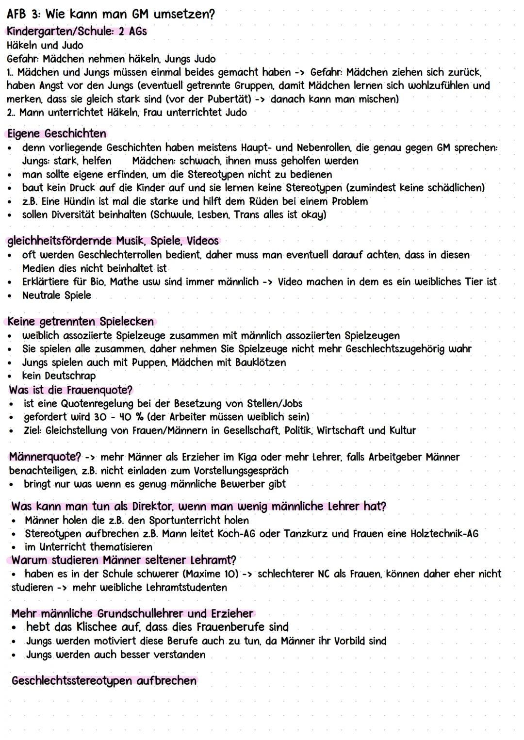 GENDER
Erziehung im gesellschaftlichen Wandel
* aktuelle Erziehungsdebatte: Pädagogische Implikationen der Gender
Problematik (Gende