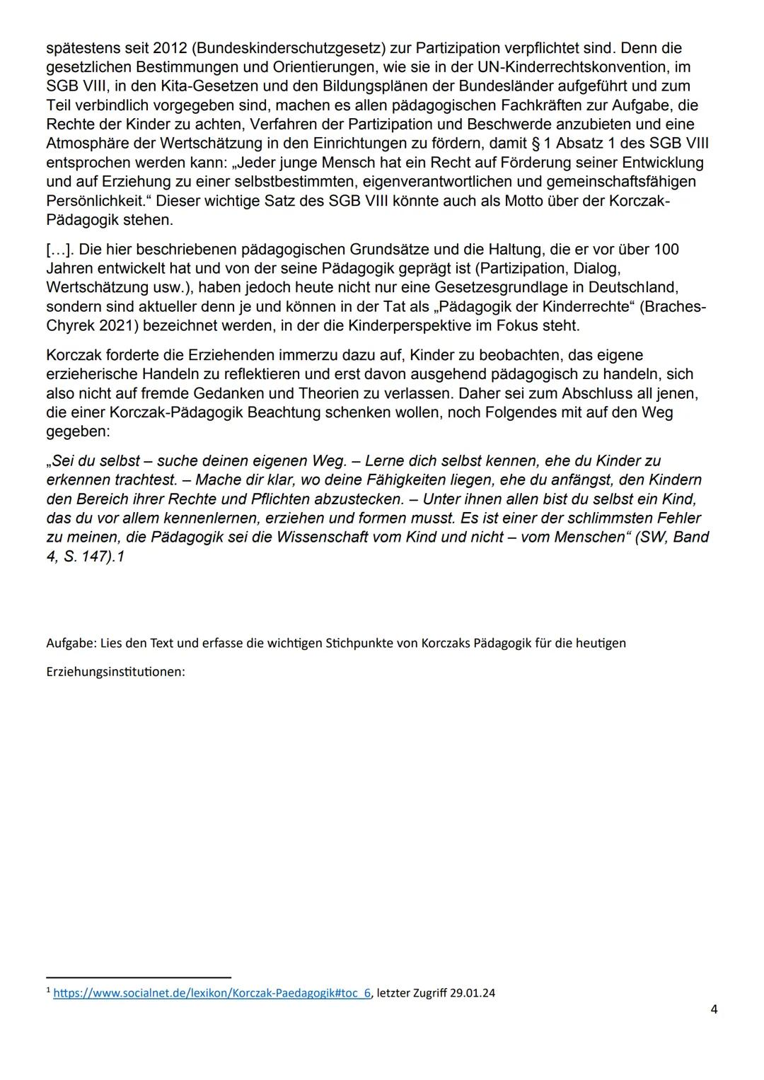 Janusz Korczak (Reformpädagogisches Konzept)
Geboren 1878 als Henryk Goldszmit und 1942 im konzentrationslager mit seinen 200 Jüdischen Wais
