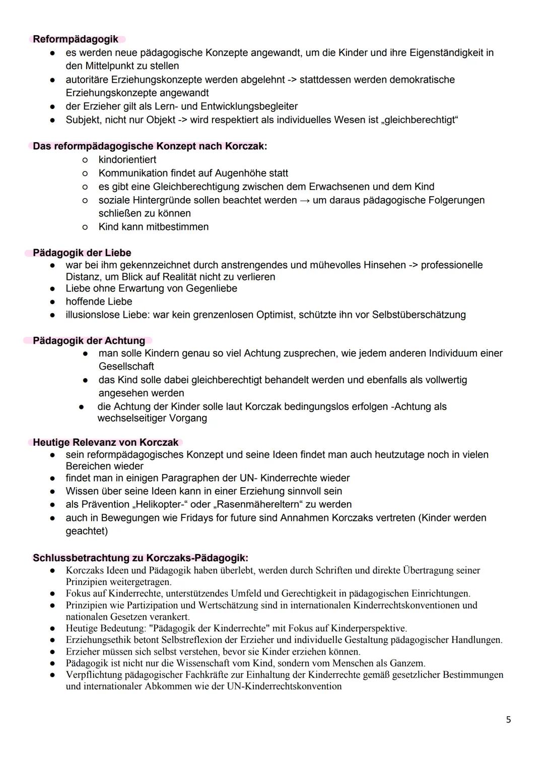 Janusz Korczak (Reformpädagogisches Konzept)
Geboren 1878 als Henryk Goldszmit und 1942 im konzentrationslager mit seinen 200 Jüdischen Wais