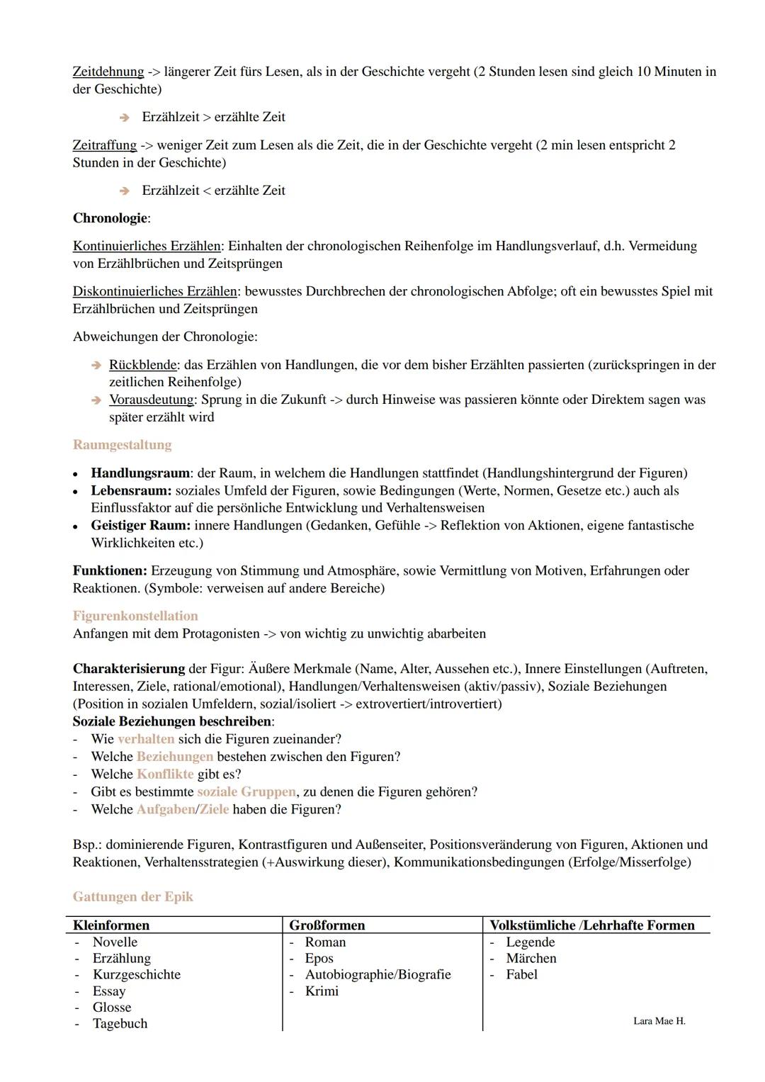 AUFGABENTYPEN DEUTSCH LK
Lyrik - Gedichtanalyse
AUFBAU; Vorbereitung:
Aufgabentyp 1. (Analyse)
Lara Mae H.
1a. Analyse eines literarischen T