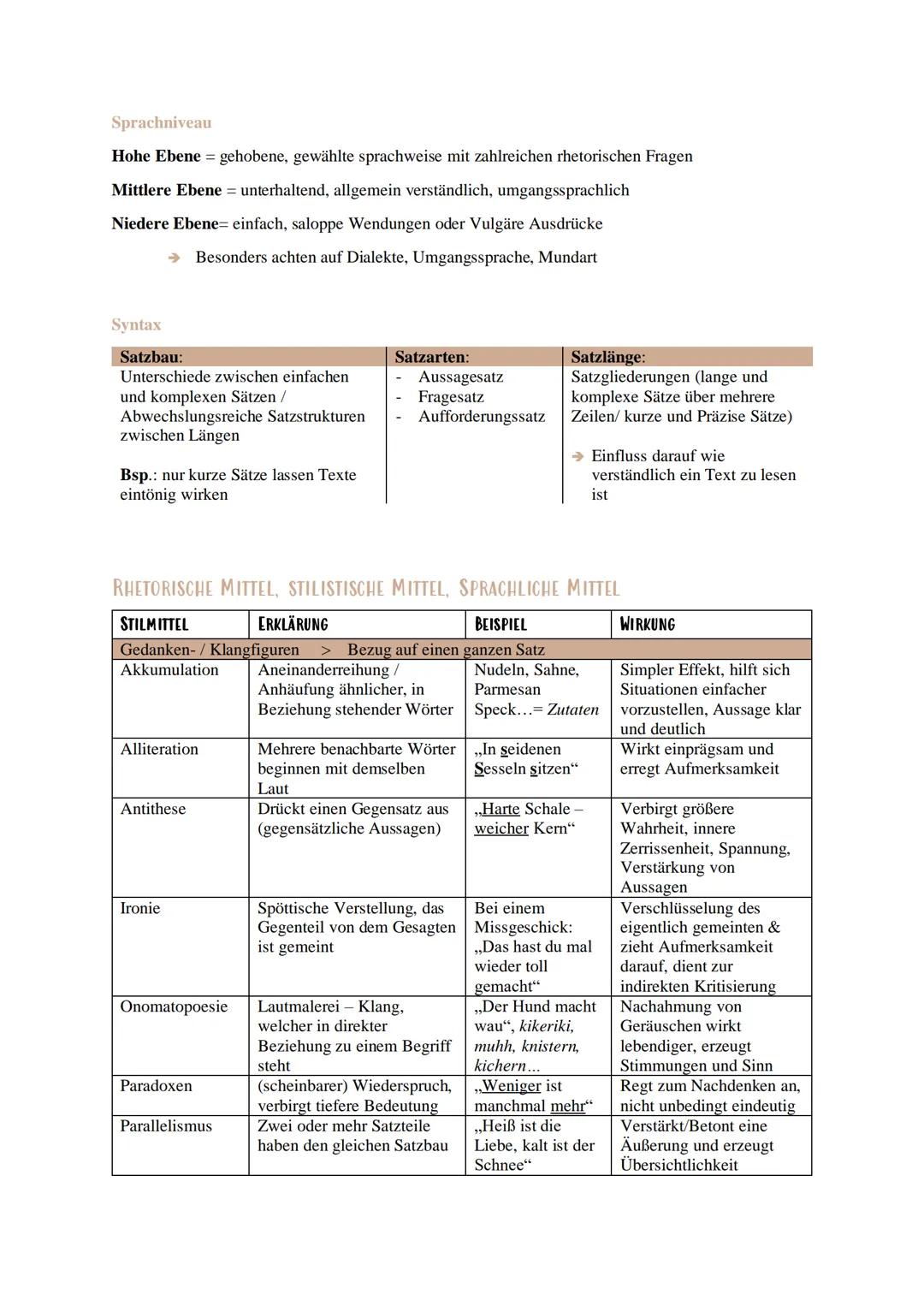 Elemente für die Epik Analyse
ERZÄHLSITUATION
Erzählverhalten
Auktorial
Erzähler steht über dem
erzählten Geschehen
(,,Vogelperspektive")
Al