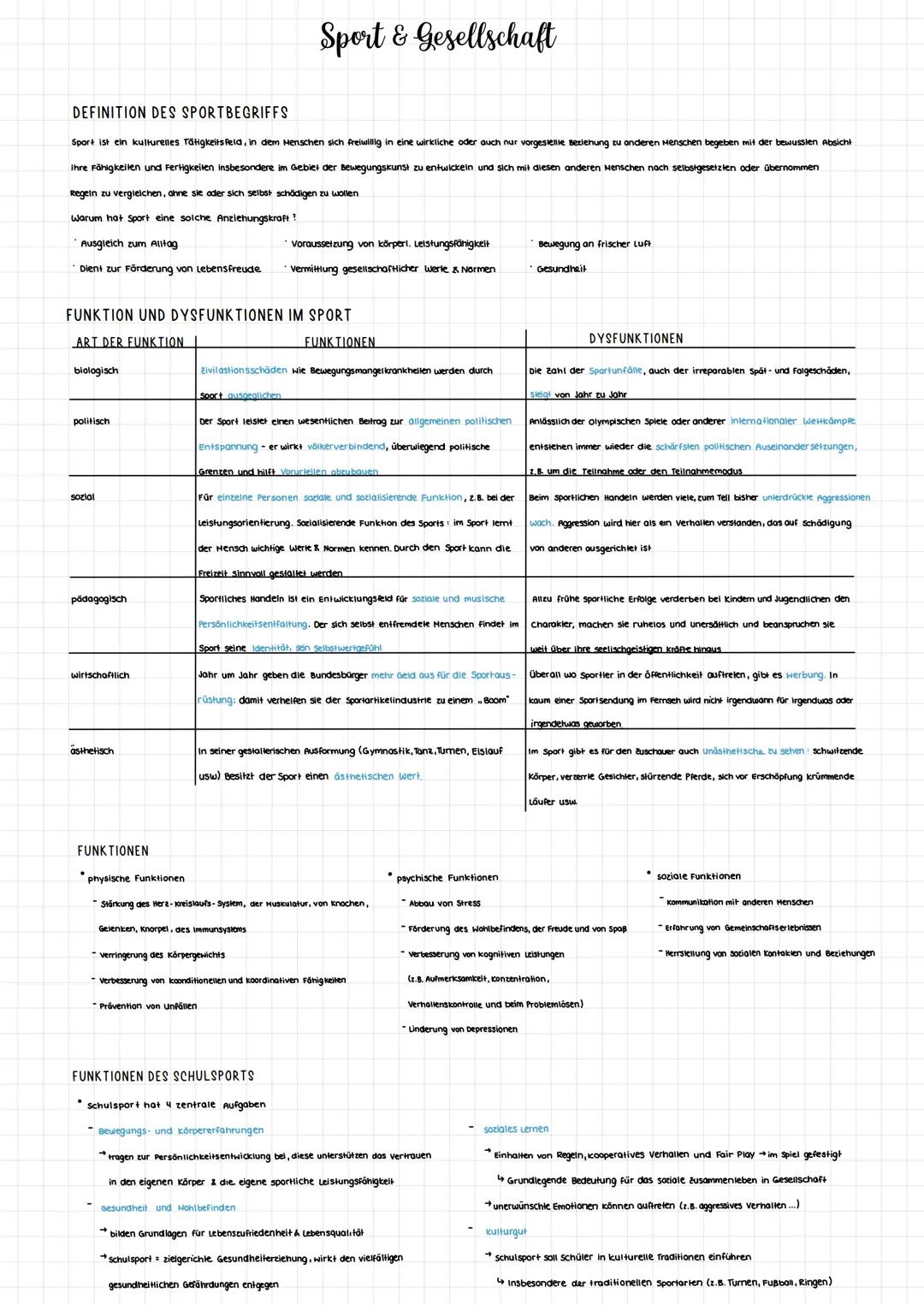 DOPPELAUFTRAG DES SPORTS
Erziehung zum Sport
Ziel: Erschließlung der Bewegungs-, Spiel
SPORTUNTERRICHT
und Sportkultur. Motivation zum Lebe