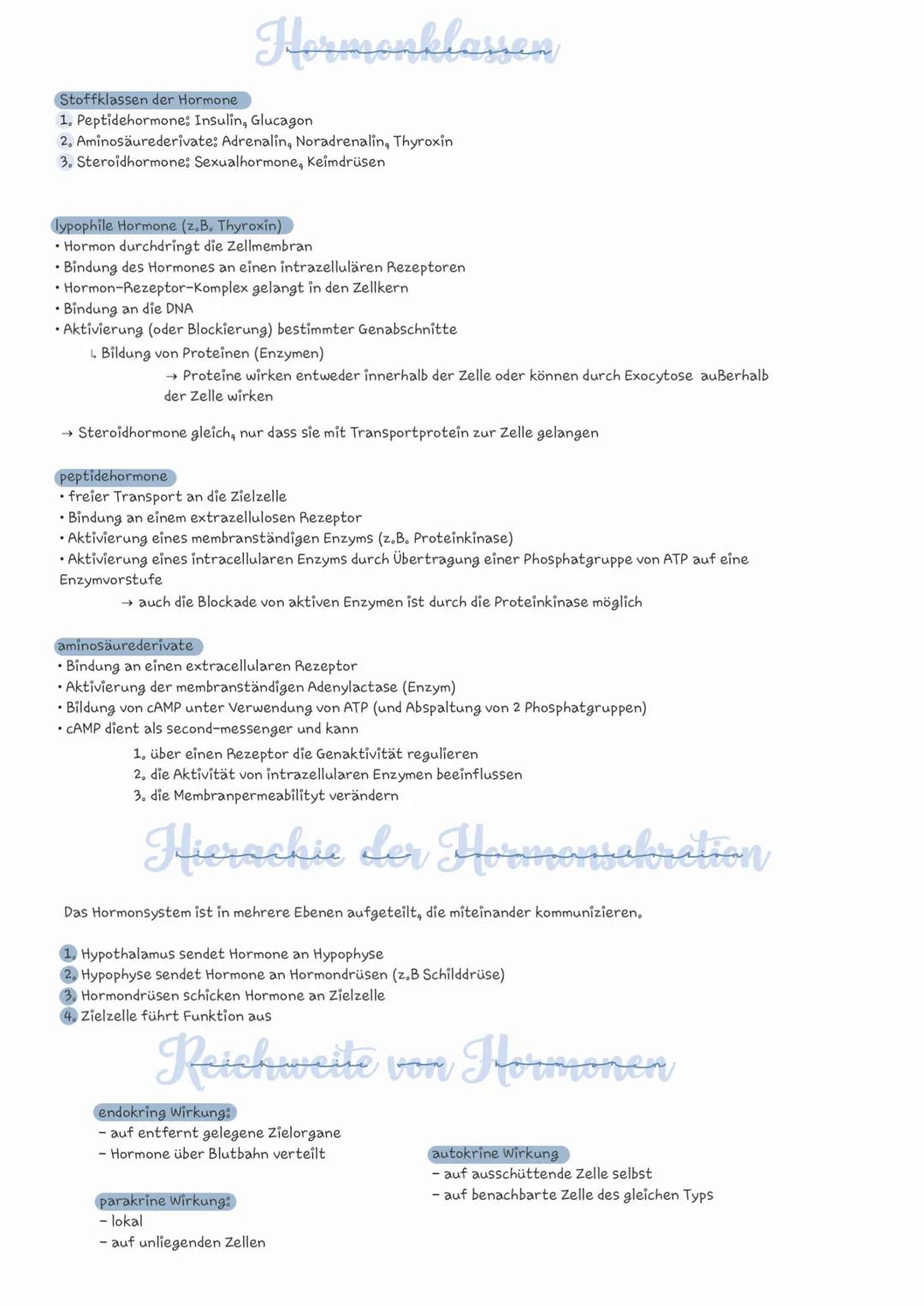 # Das Hormonssystem
Nervensystem
Hormonsystem
Datenleitung über
Nervenbahnen
Blutbahnen
Informations träger
Aktionspotentiale
Hormone (ch