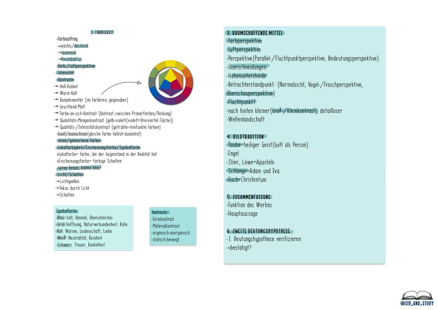 # KUNST
# ABITUR
## 2024
-KUNST-LEISTUNGSKURS-
@sip_and_study # FOTOGRAFIE
## Analyseaspekte
Format
-Querformat/Hochkant
-Weitwinkelei