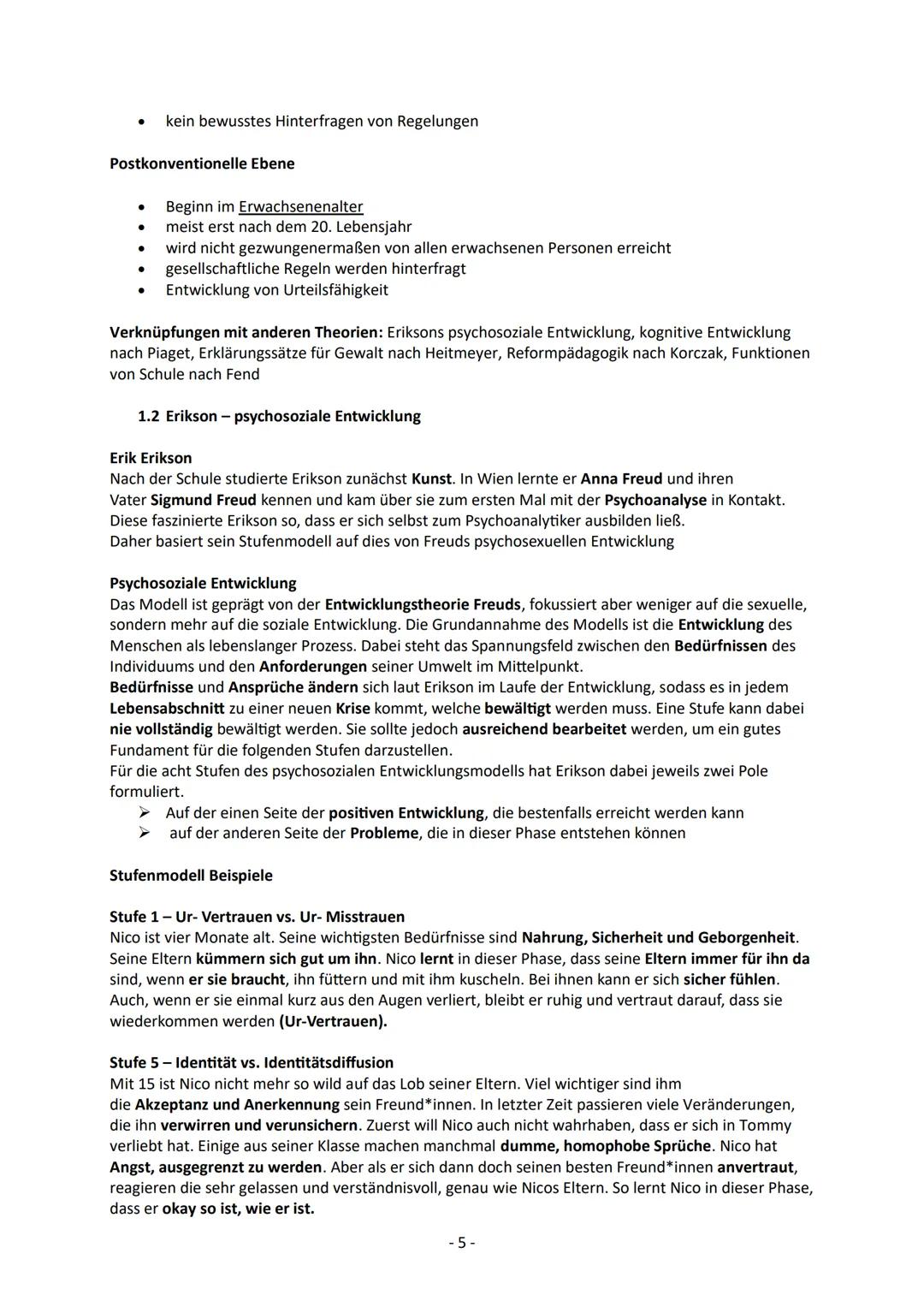 Padagogik GK
Lernzettel 2024 abitur.nrw
Grundkurs
Inhaltsfeld 3:
Entwicklung, Sozialisation und
Erziehung
Interdependenz von Entwicklung,