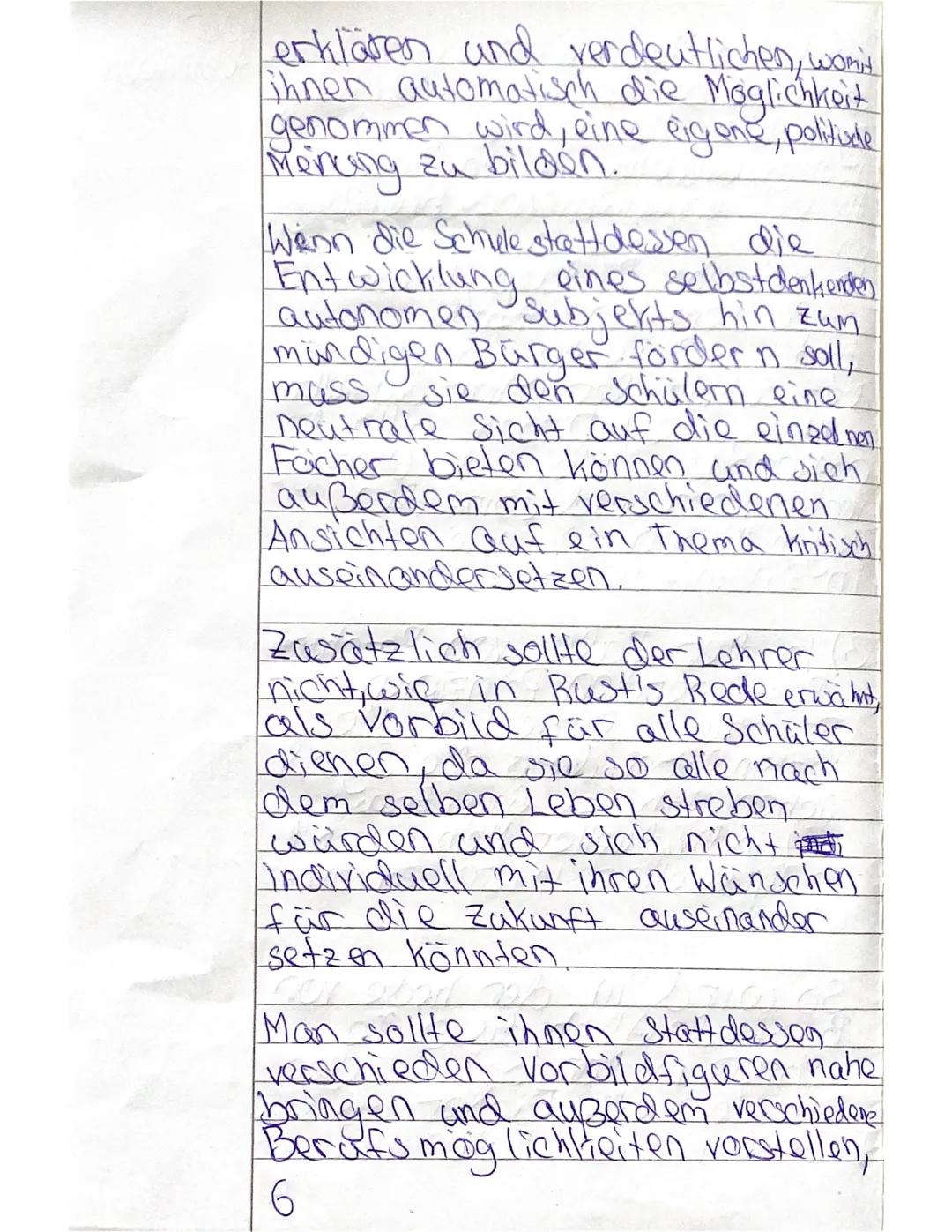 GK
Erziehungswissenschaft
13.09.2023
Bernhard Rust
Auszug aus einer Rede des Reichserziehungsministers Rust vom 22.2.1937
1 Die Erziehung se