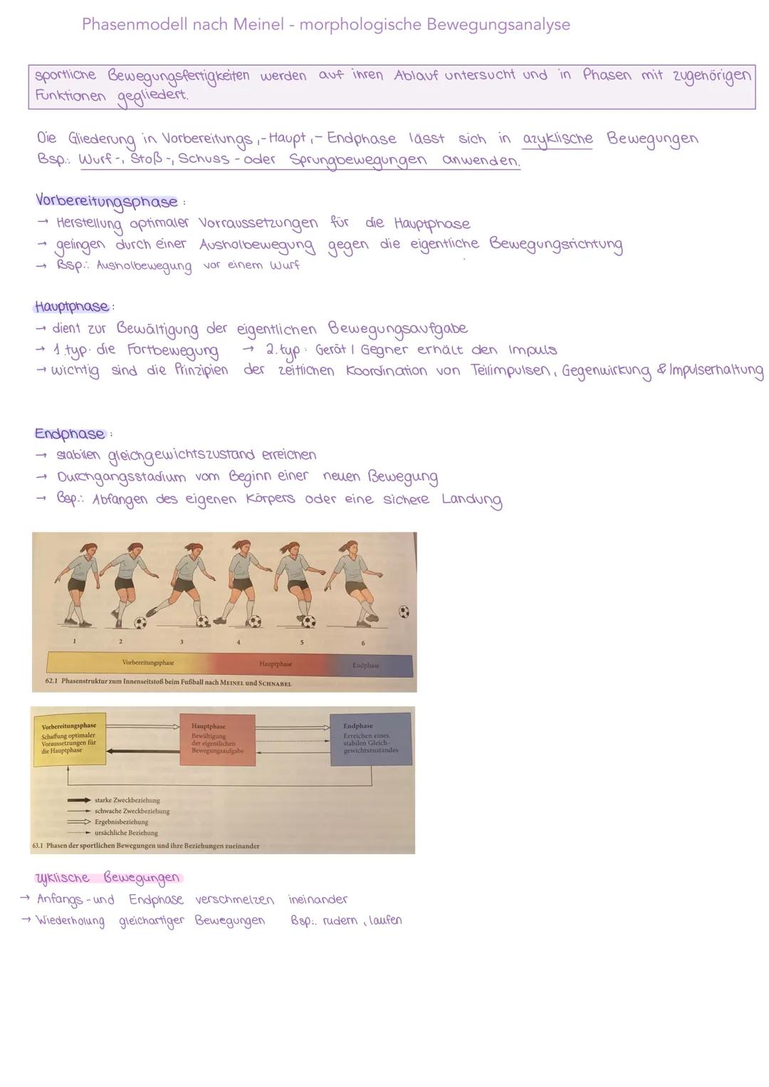 # Inhaltsfeld
A
Bewegungsstruktur &
Bewegungslernen # Lernphasen nach Meinel und Schnabel
Phase 1. Entwicklung der Grobkoordination
Phase