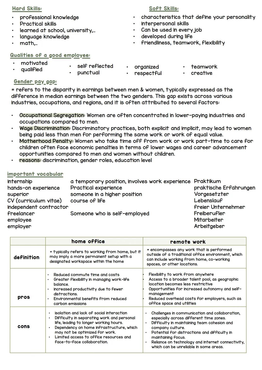 # LB 2: world of work
Working Arrangements
Seasonal Work
= temporary employment that is done over and over again in about the same time ev