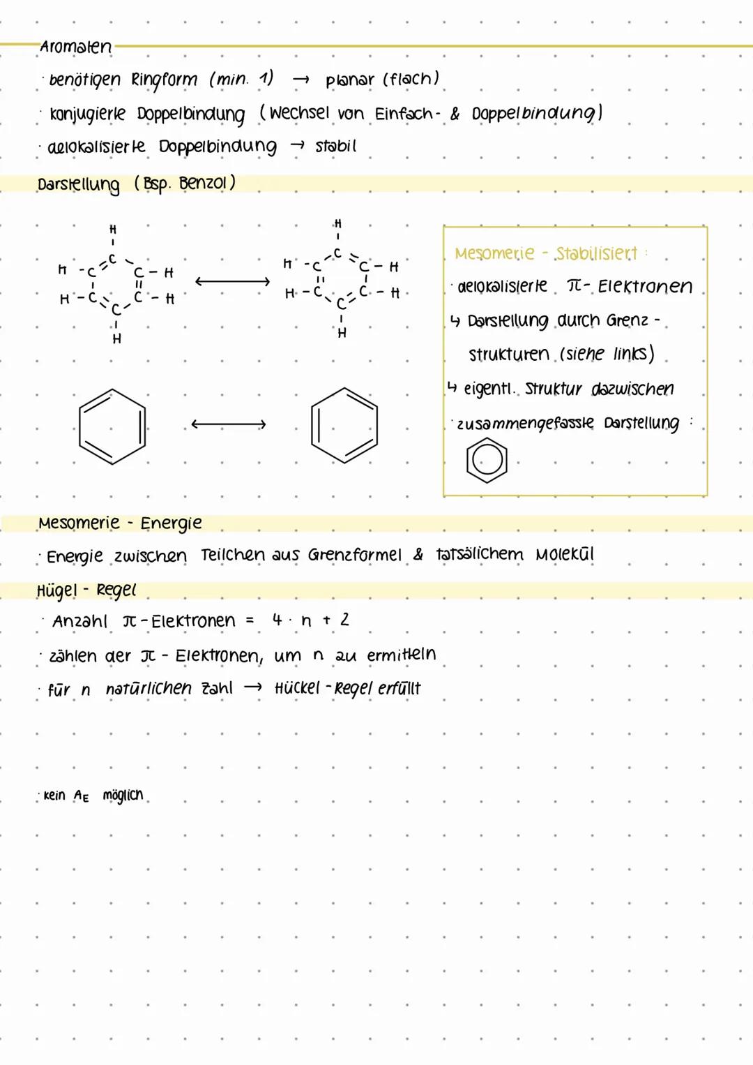 # ORGANISCHE CHEMIE
Alkane/-ene / -ine
| | Alkane | Alkene | Alkine |
|---|---|---|---|
| Summenformel | $C_nH_{2n+2}$ | $C_nH_{2n}$ | $C_