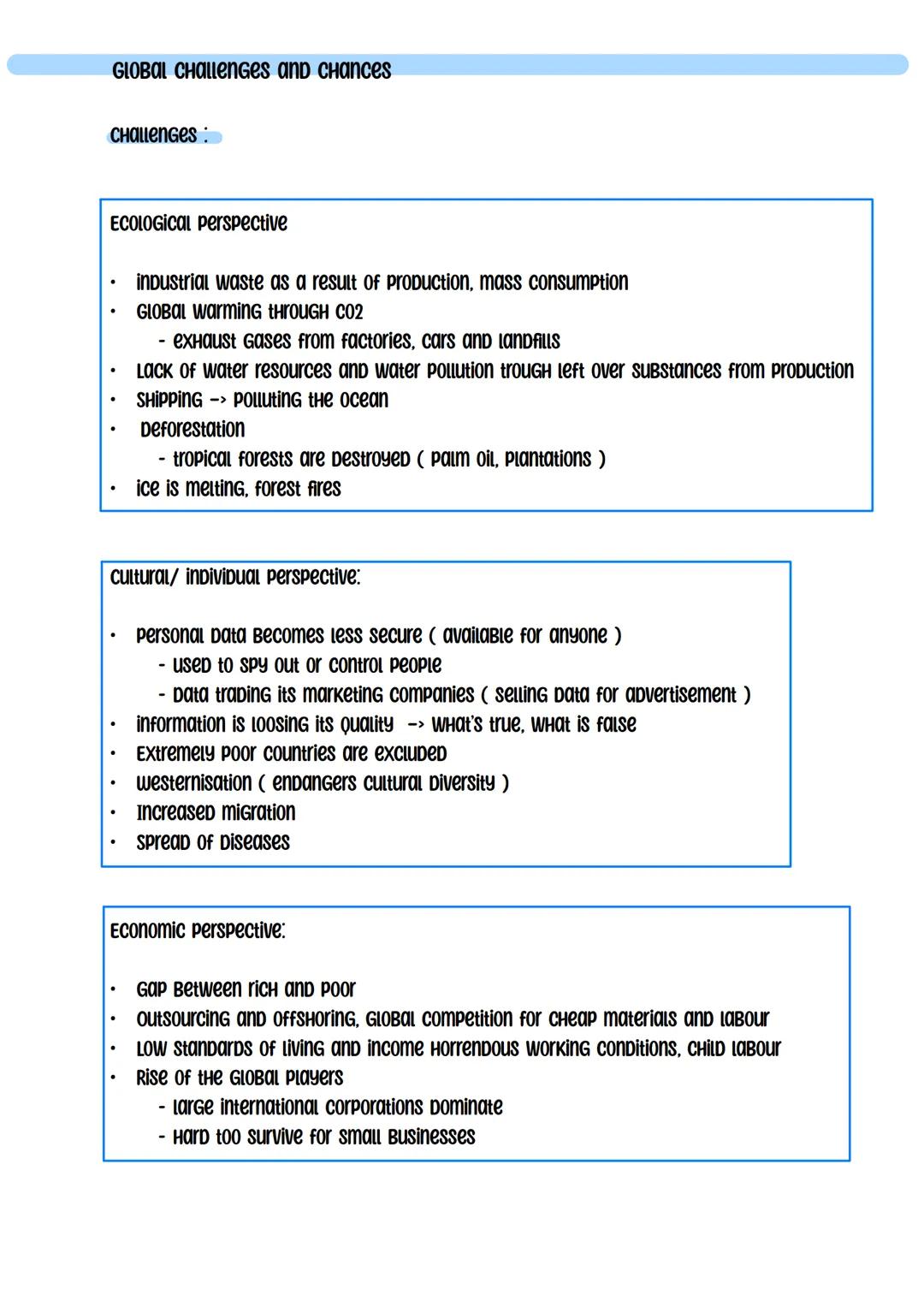 # GLOBALisation (02.1)
GLOBALisation
THE Definition of Globalisation:
companies and industries are connected all over the world
-> impor