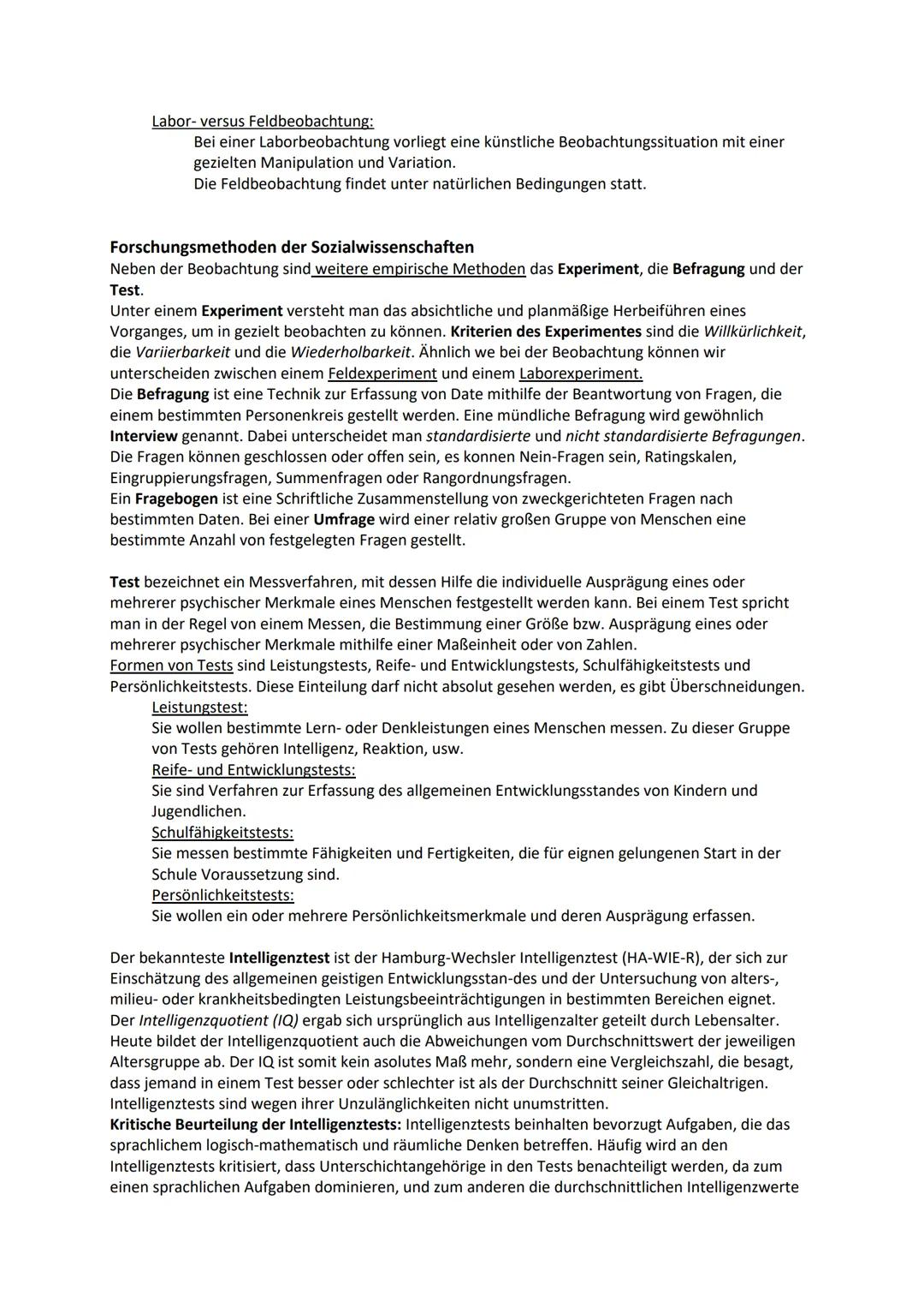 Themen:
PäPsy Abitur 2024
Zusammenfassung
Einführung zentralwissenschaftliches Denken
- zentrale Fragestellung der Psychologie - Gegenstand