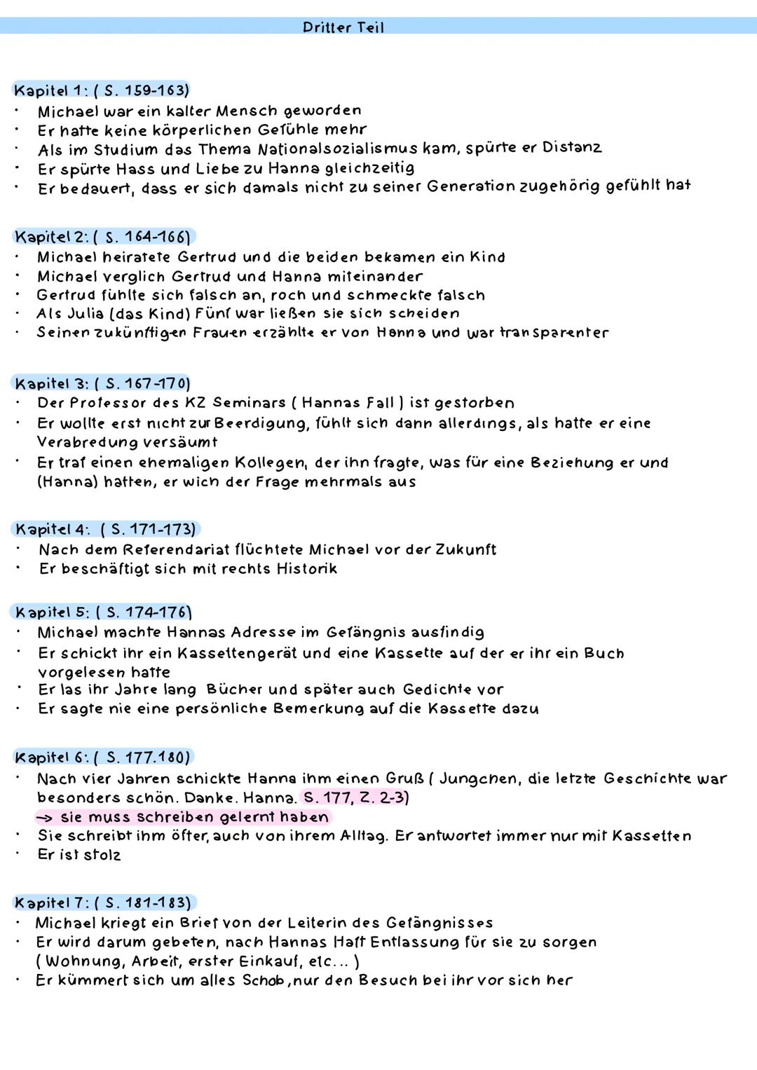 Erster Teil
Kapitel 1: (S. 5-7)
- Junge leidet an Gelbsucht er schämt sich dafür
- Ihm hilft eine fremde Frau (und umarmt ihn)
- Sie bracht