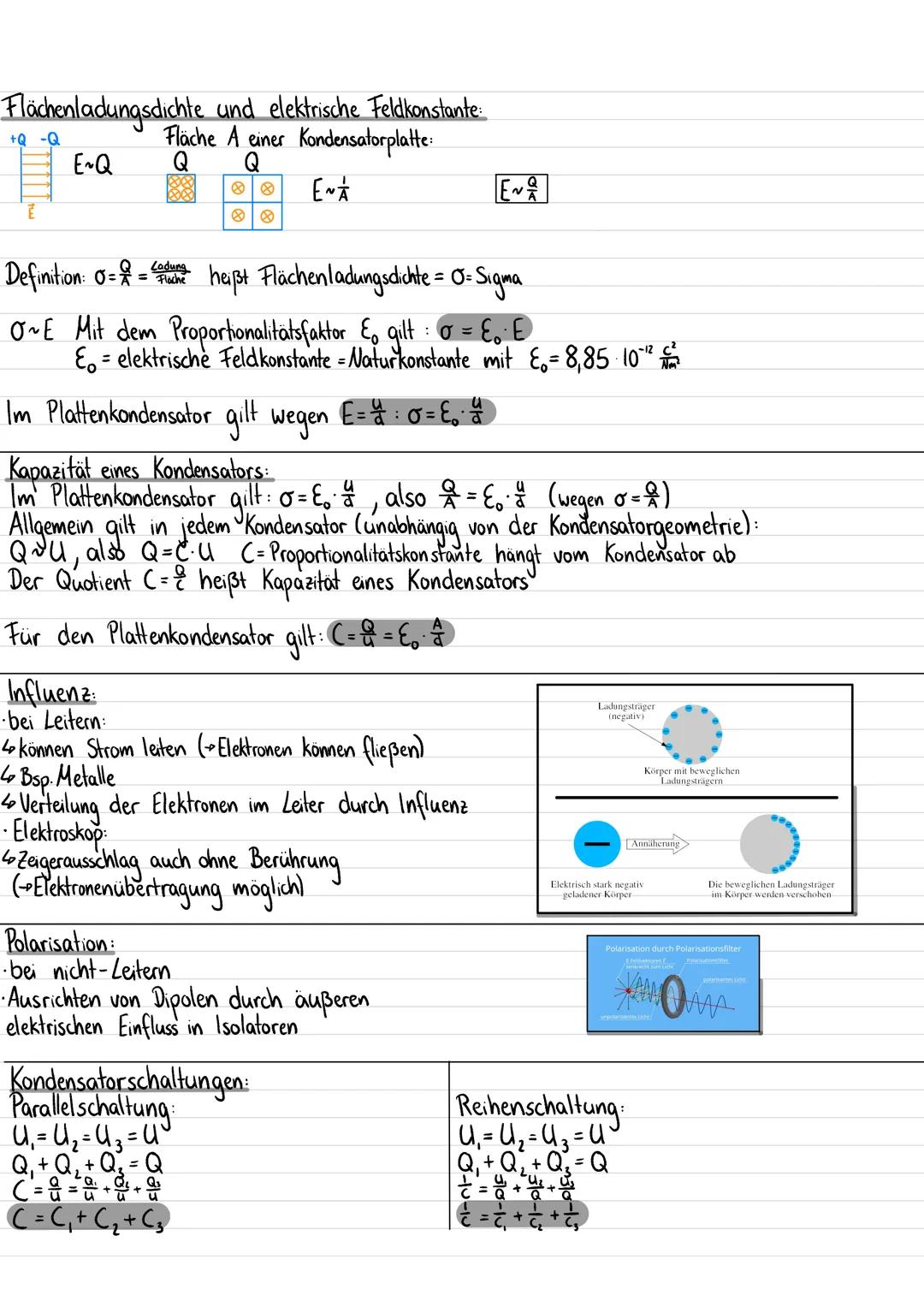 PHYSIK 12.1
Das elektrische Feld
Dradialsymmetrisches Feld:
Feld eines Plattenkondensators:
Feldlinien
←
+
>
Die Feldstarke nimmt
+
>
+
nach