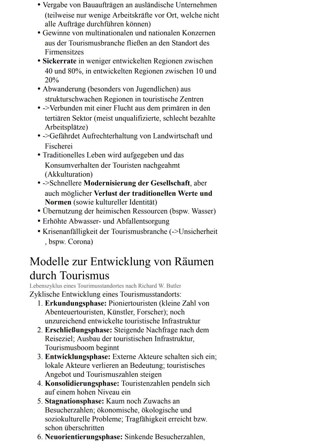 Tourismus
Hintergrundwissen
• Unterteilung in Tourismusarten und Tourismusformen
• Tourismusart: „Warum?" steht im Vordergrund
• -> Untersc