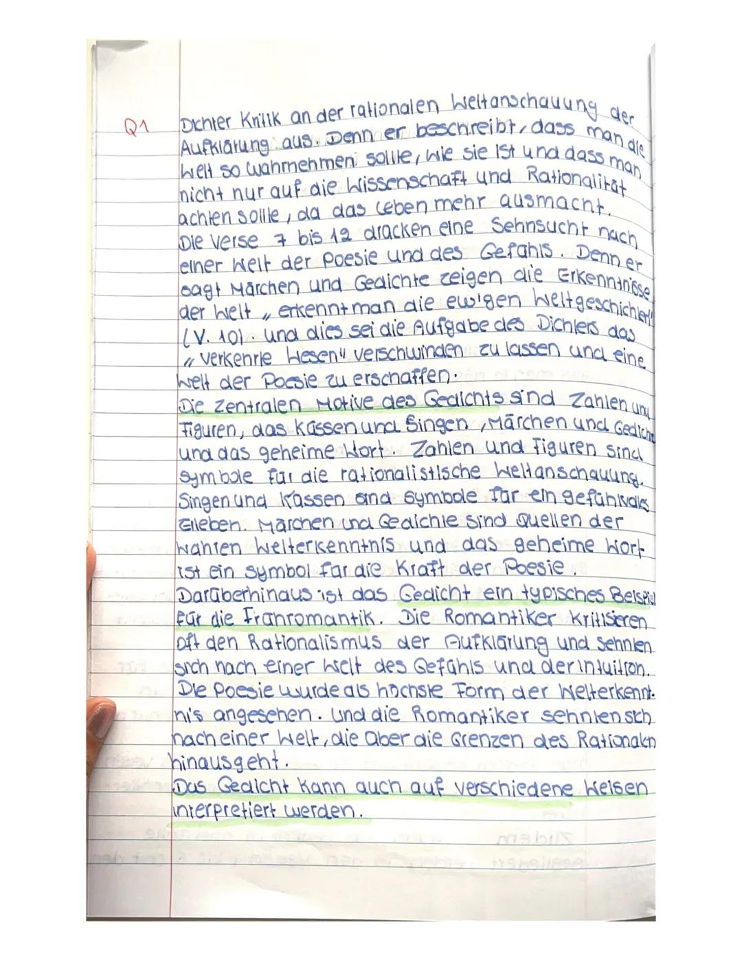 01.1
Lyrik der Romantik
Literatur um 18.00 und im frühen 19. Jahrhundert
lyrik der Romantik
Die Romantik ist eine literarische epoche, die s