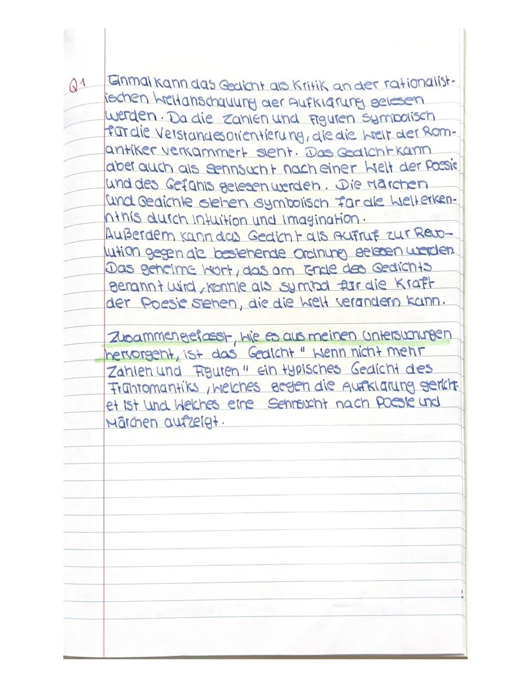 01.1
Lyrik der Romantik
Literatur um 18.00 und im frühen 19. Jahrhundert
lyrik der Romantik
Die Romantik ist eine literarische epoche, die s