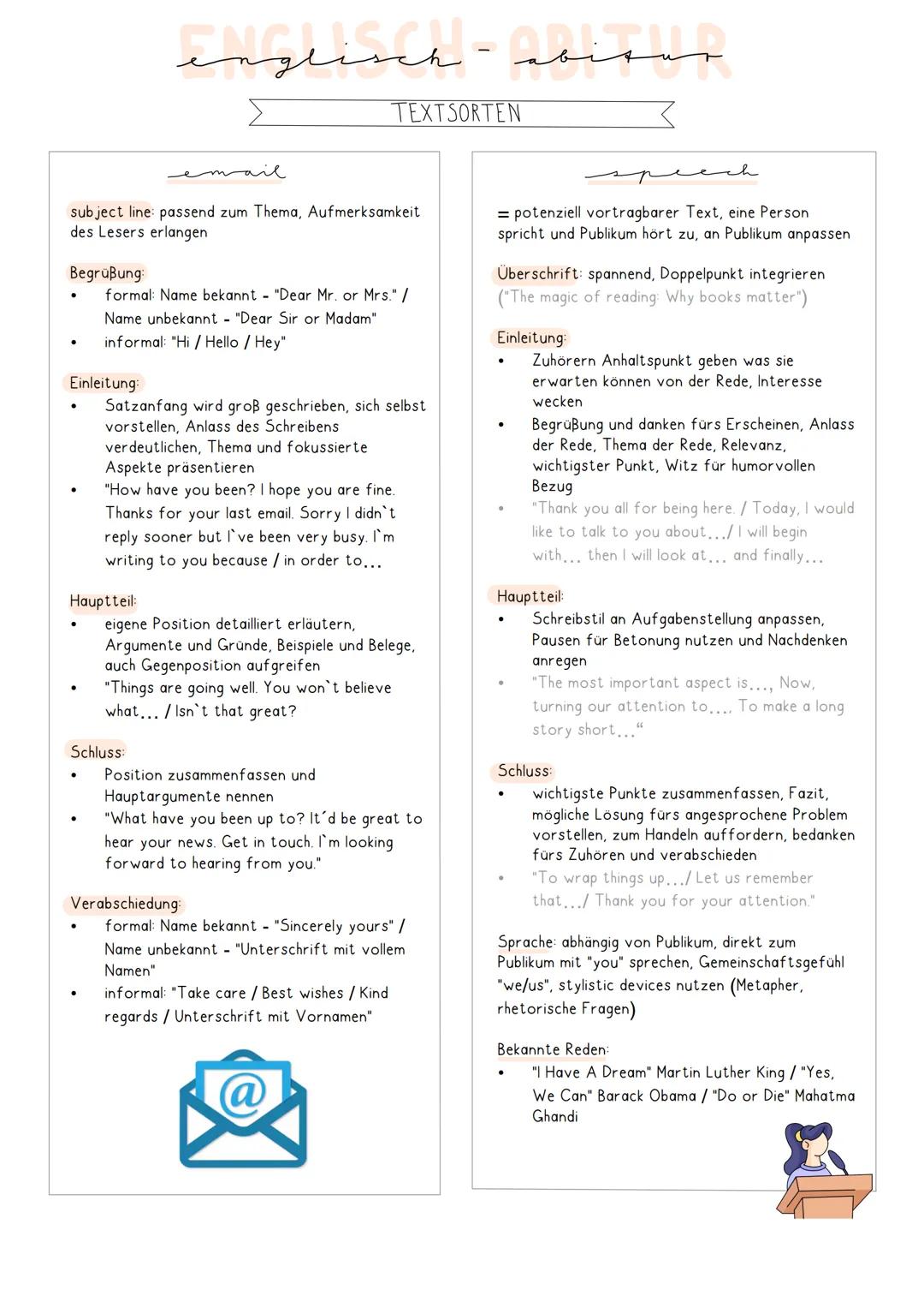 Englisch - abitur
TEXTSORTE: COMMENT & DISCUSSION
а
Argumentative Struktur
(1) Contra-Position: erst Pro-Argumente (1-2) & dann die Contra-A