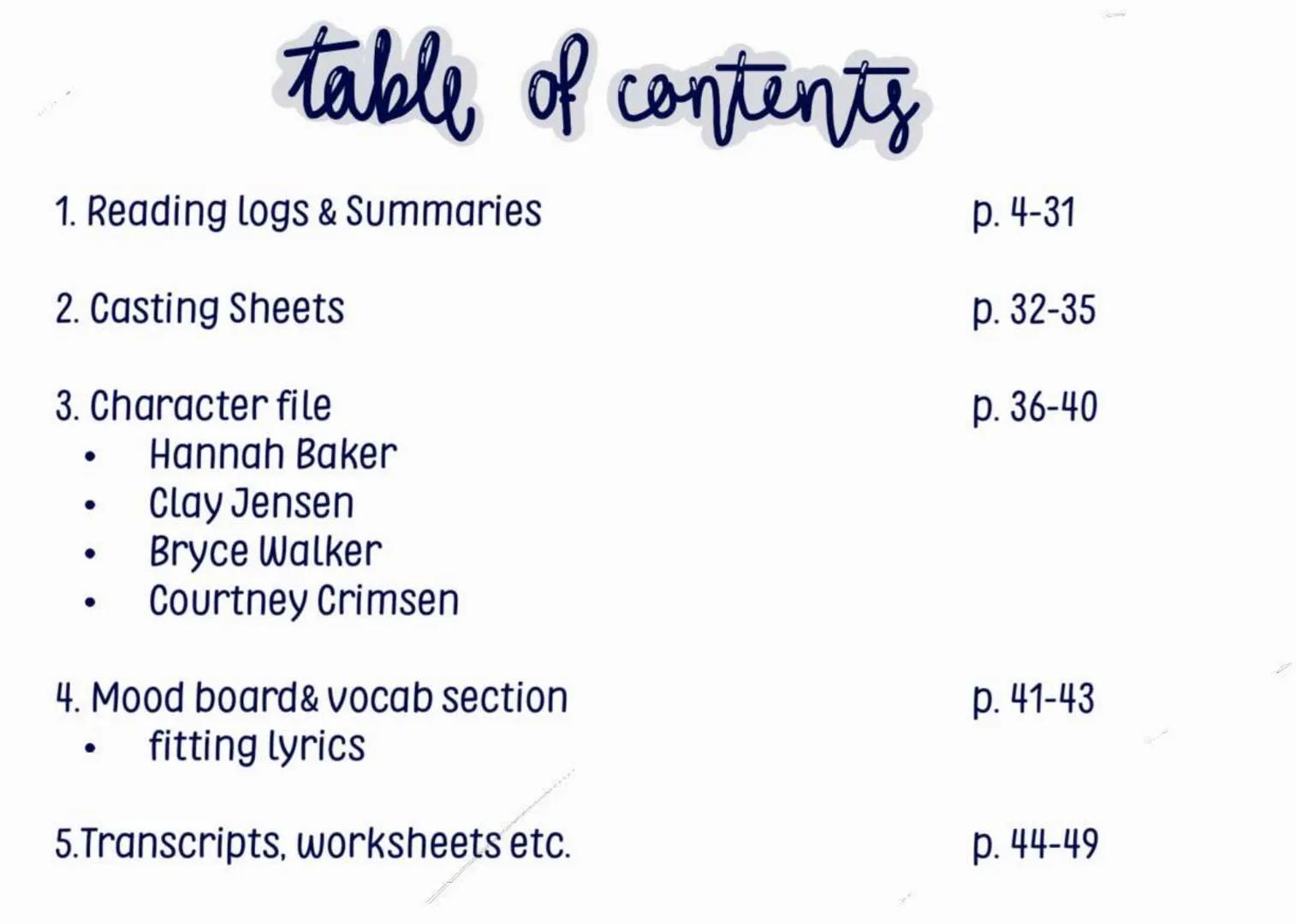13 REASONS WHY ▶
IF YOU'RE LISTENING,
YOU'RE TOO LATE.
A DOSSIER BY You can't stop the future
You can't rewind the past
The only way to lear