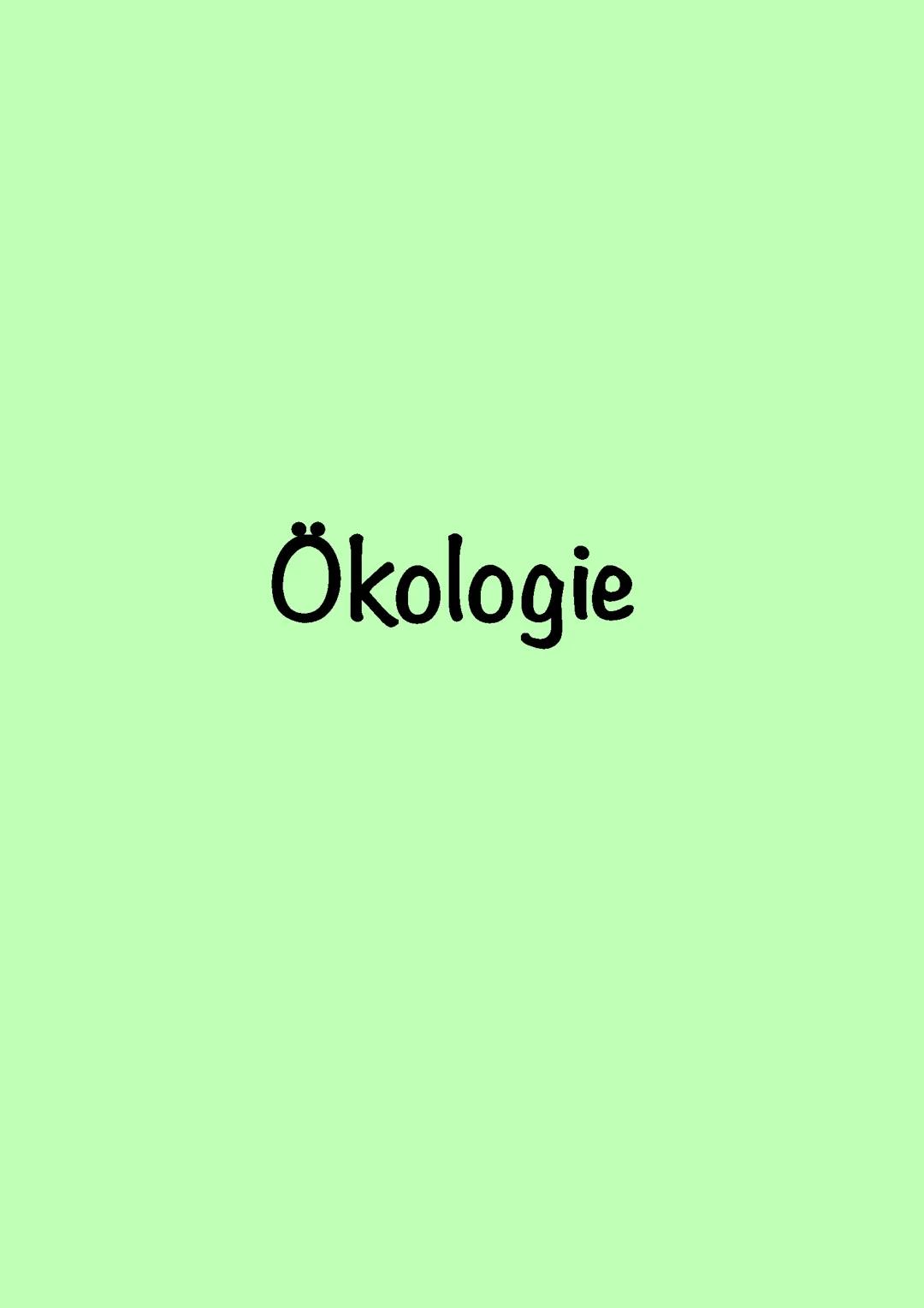 ABI Bio Ökologie