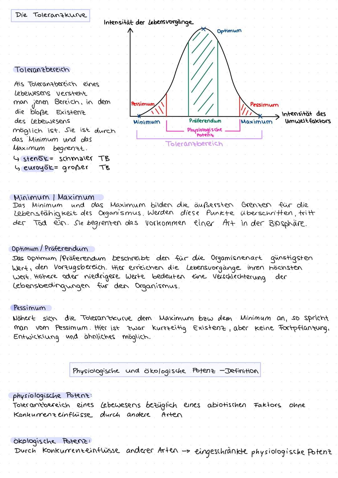 Ökologie =
abiotische Faktoren
Faktoren, welche die unbelebte Umwelt betreffen
7.B. Licht, Temperatur, Wasser, Bodenbeschaffenheit, Höhenlag