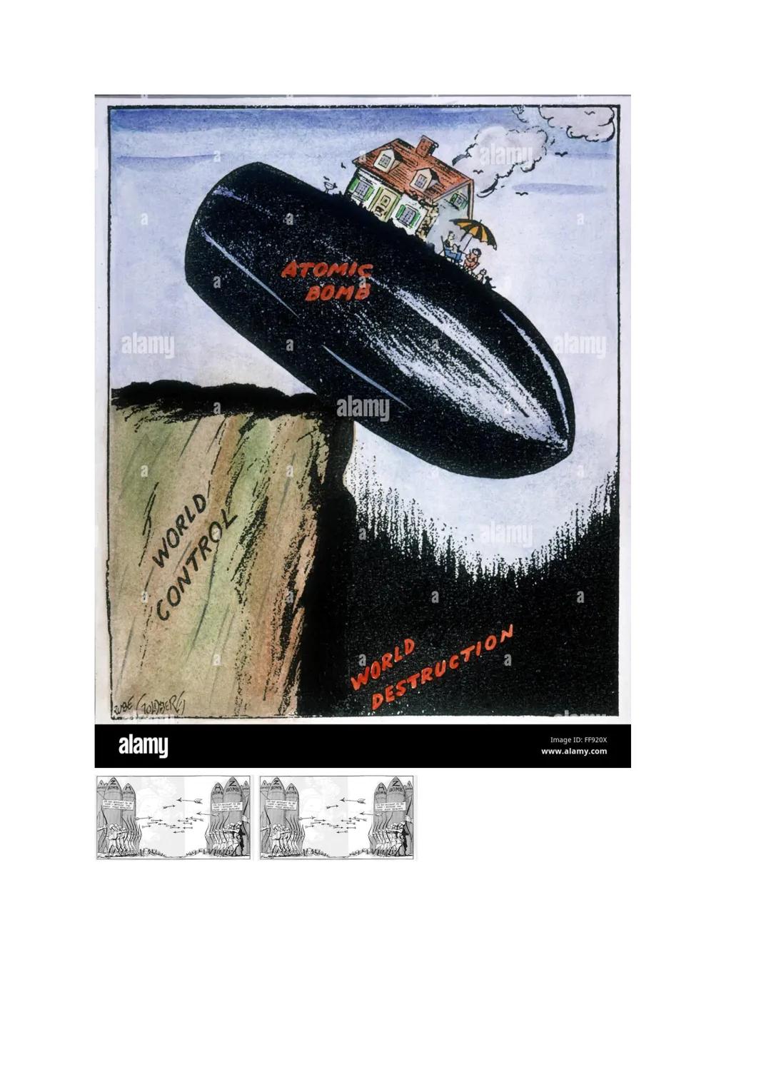 # Kalter Krieg
Definition
- zwei oder mehrere Staaten stehen sich feindlich gegenüber
- Keine direkte militärische Auseinandersetzung
-> Wa