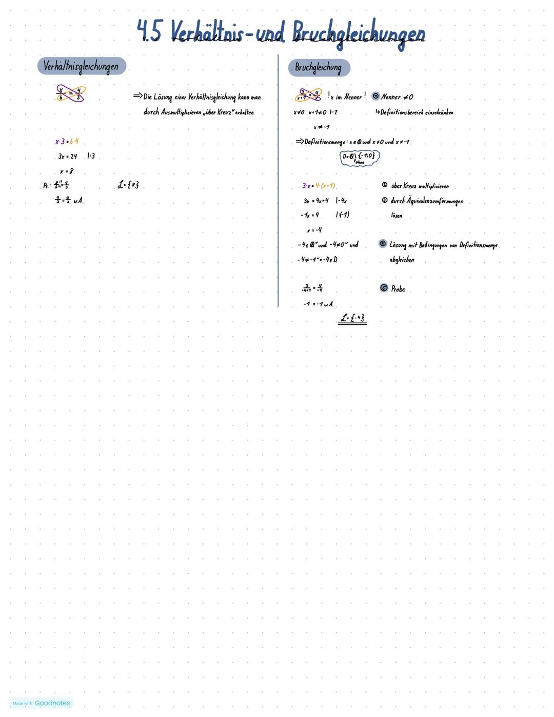 4. Terme und Gleichungen
4.1 Grundbegriffe
Variablen Platzhalter, för die man Zahlen einsetzen kann (Bsp. a,x)
Termwert: Wert des Terms, wen