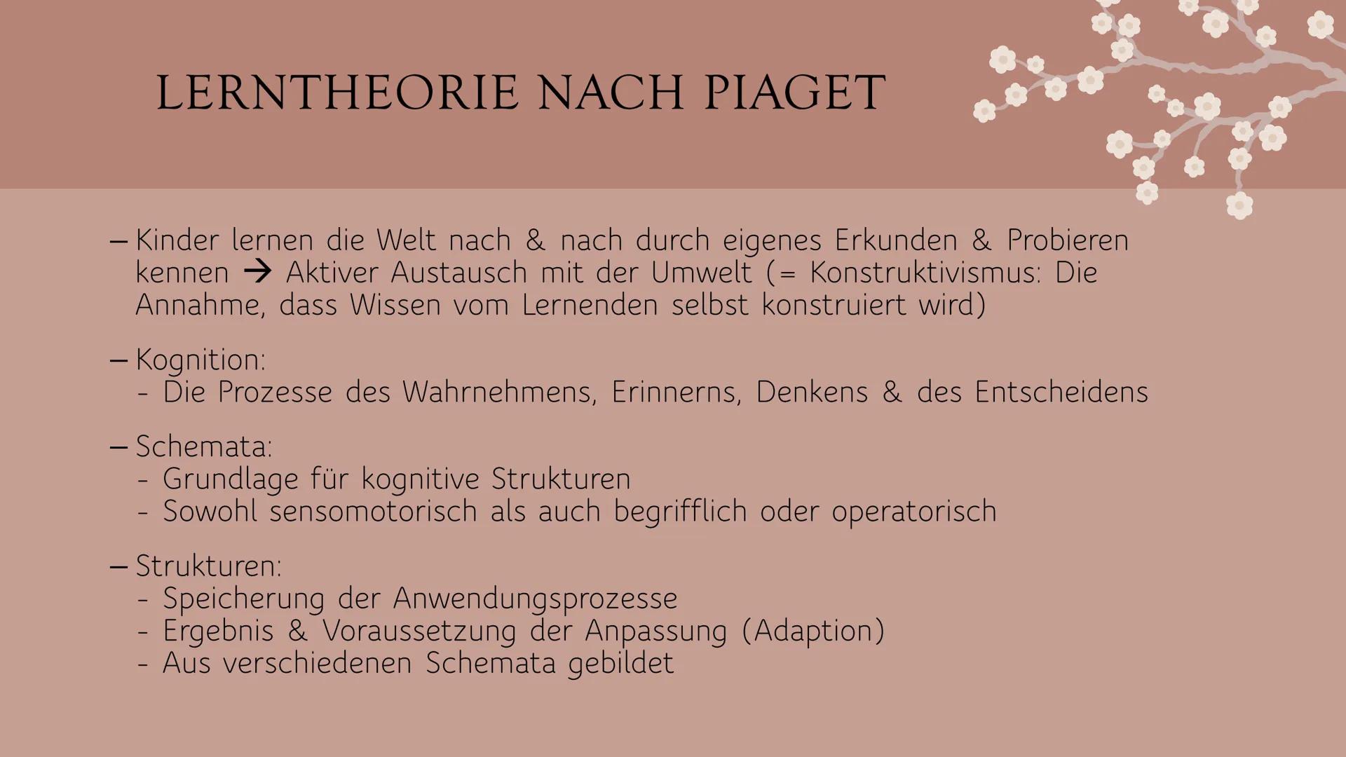 # KOGNITIVE
# ENTWICKLUNG
NACH JEAN PIAGET
Eine Präsentation von Angelina Cozza JEAN PIAGET
- Geboren: 9. August 1896
- Gestorben: 16. S