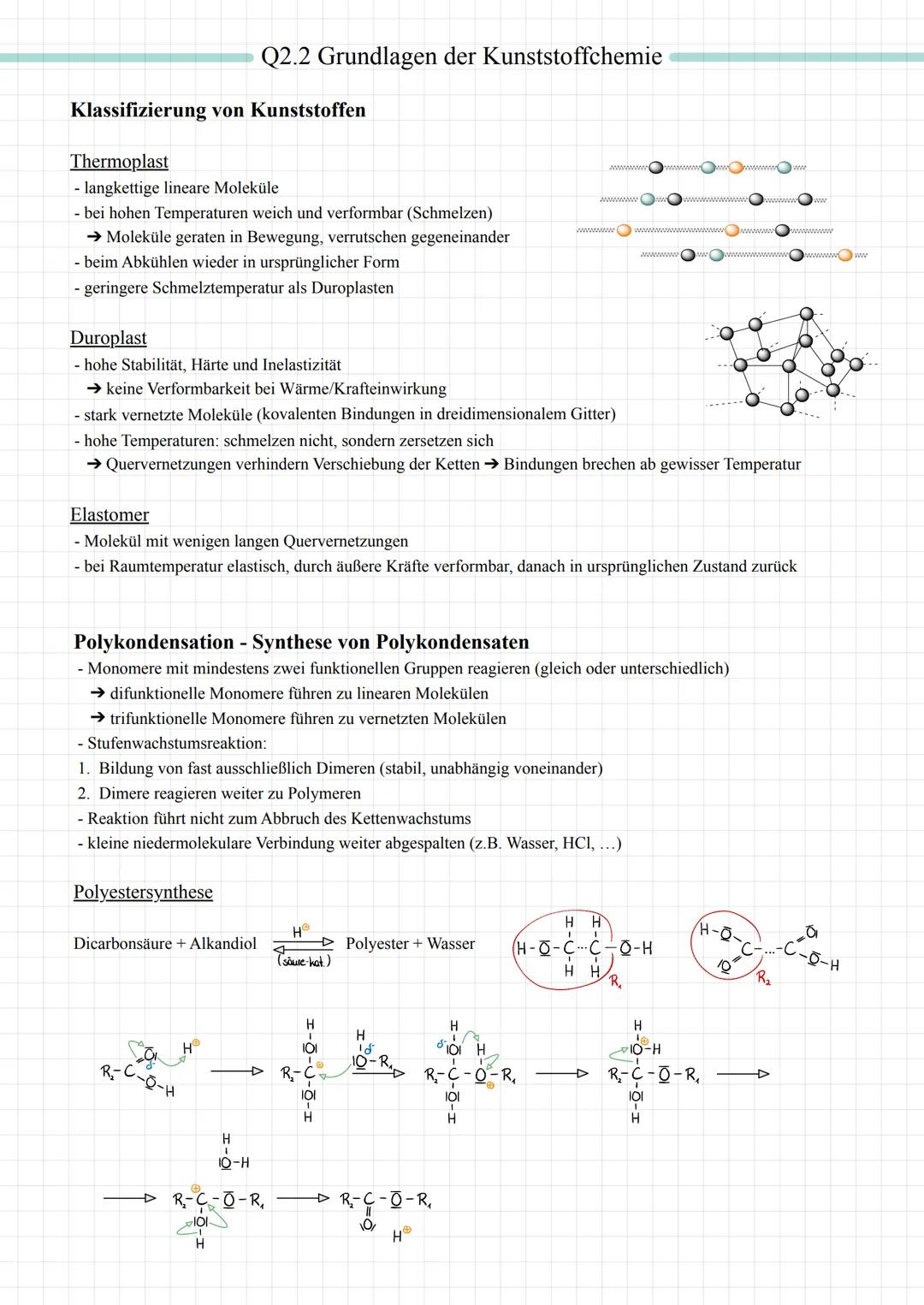 # Q2.1 Kohlenhydrate und Peptide
Monosaccharide (Einfachzucker)
- allgemeine Summenformel von Zucker: $C_n H_{2n} O_n$
- Zucker werden nac