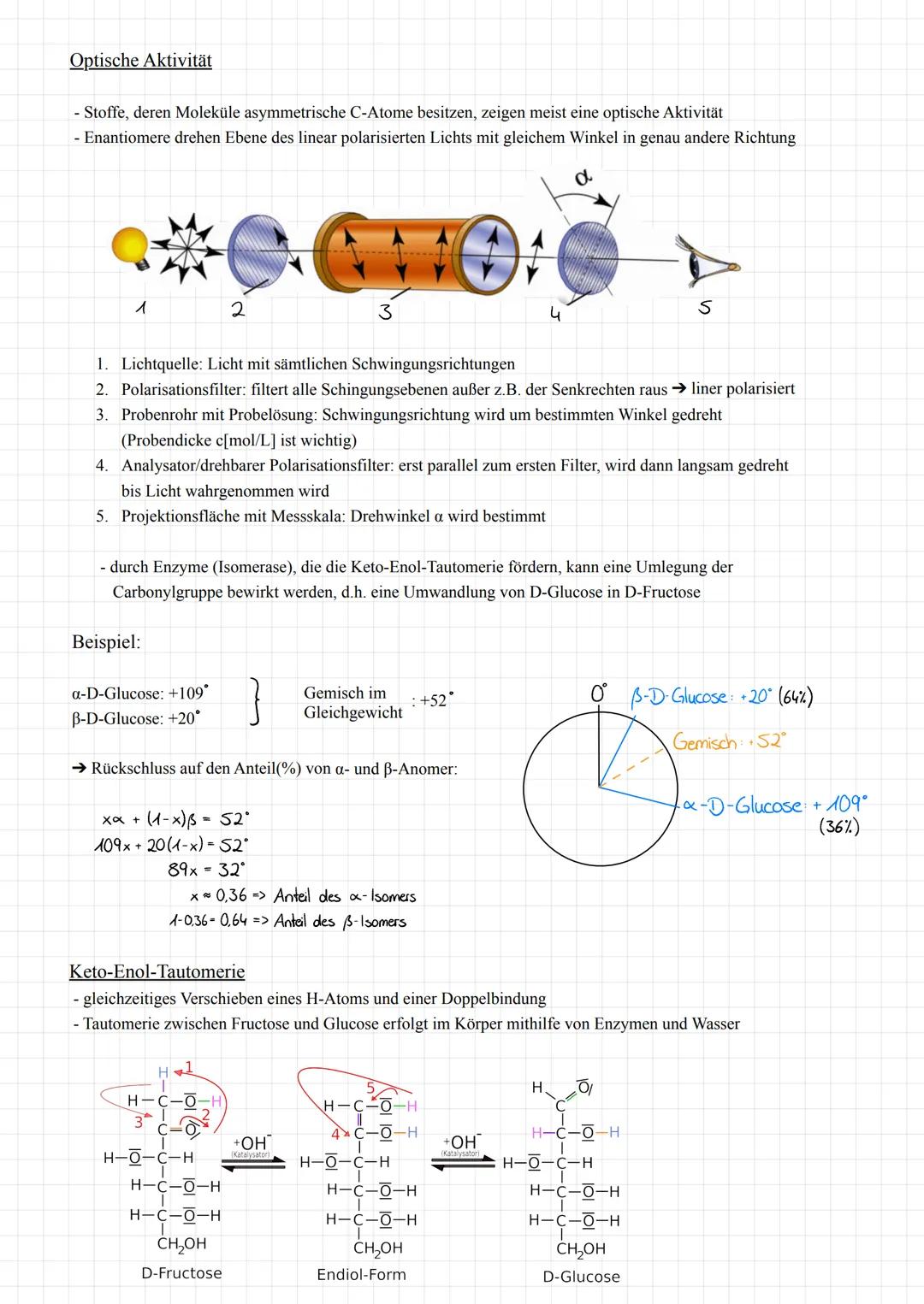 # Q2.1 Kohlenhydrate und Peptide
Monosaccharide (Einfachzucker)
- allgemeine Summenformel von Zucker: $C_n H_{2n} O_n$
- Zucker werden nac