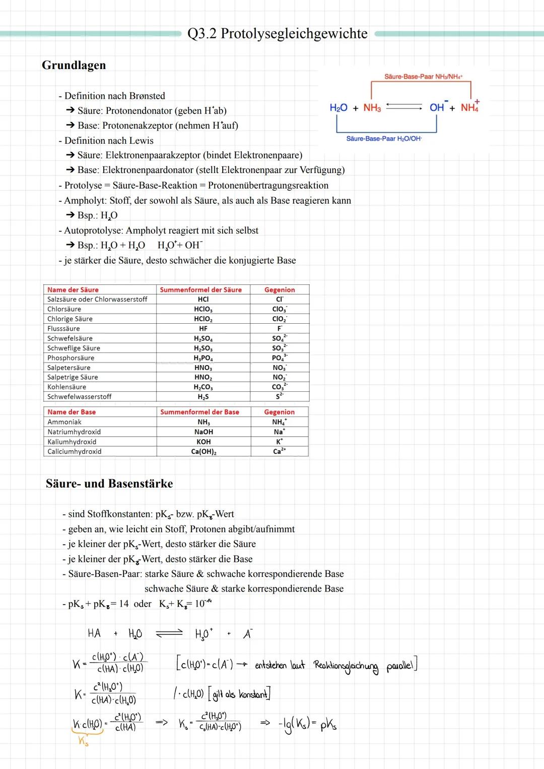 # Q3.1 Chemische Gleichgewichte und ihre Einstellung
Nachweis des gleichzeitigen Vorliegens von Edukten und Produkten
Bsp.: Veresterung: Sä