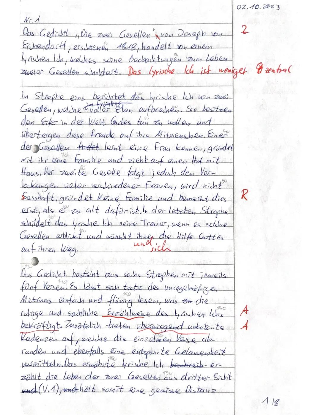 Christian-Wirth-Schule
Gymnasium mit besonderer musikalischer Förderung
Q1 LK KIK
Deutschklausur Nr. 1
Epochenumbruch 18./19. Jahrhundert
02