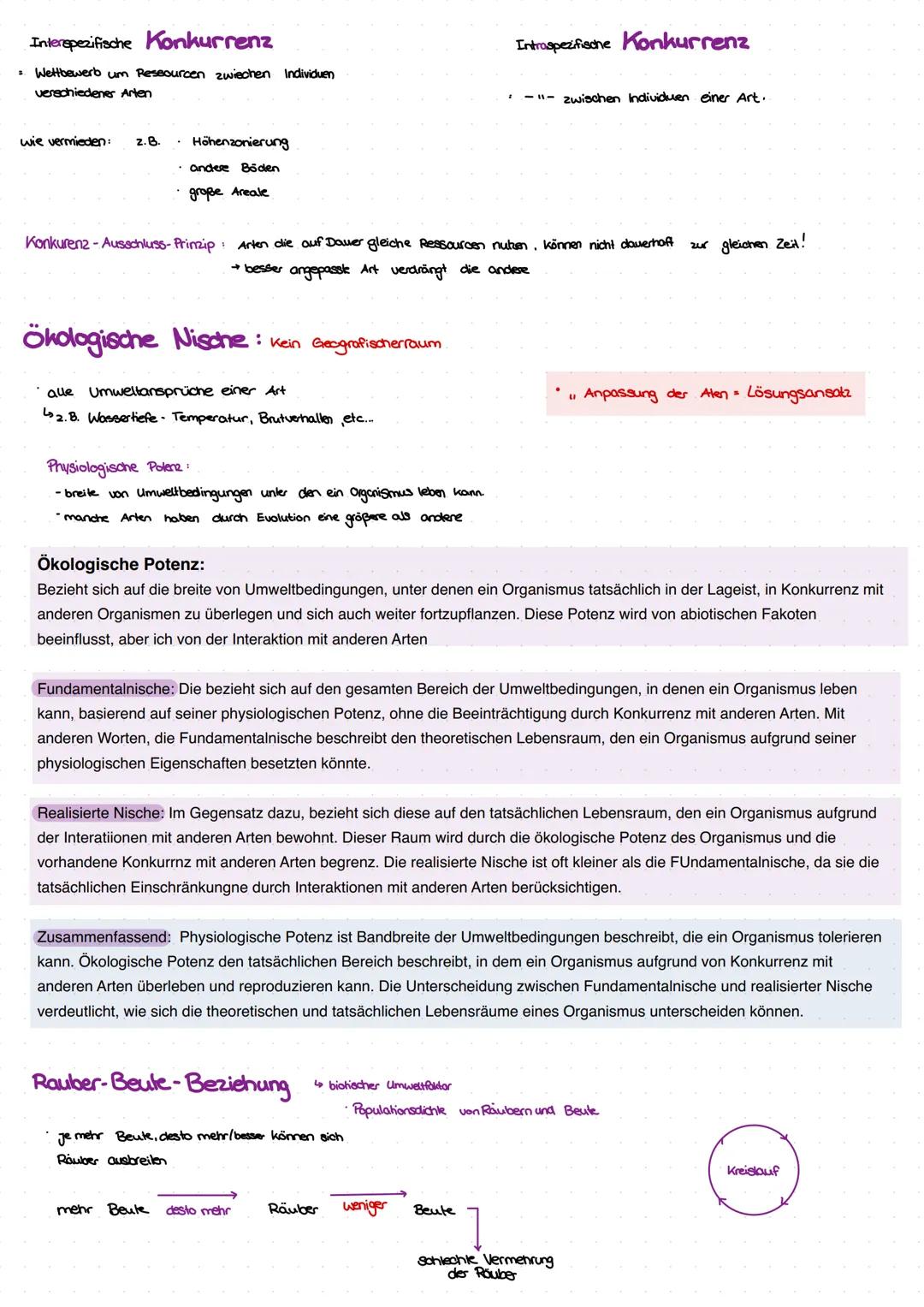 # Ökologie
abiotische Faktoren: = unbelebten Welt
2.B.
- Klimatisch: Warme, Licht, Feuchtigkeit
- Chemisch: Sauerstoff, Kohlenstoffdioxid
