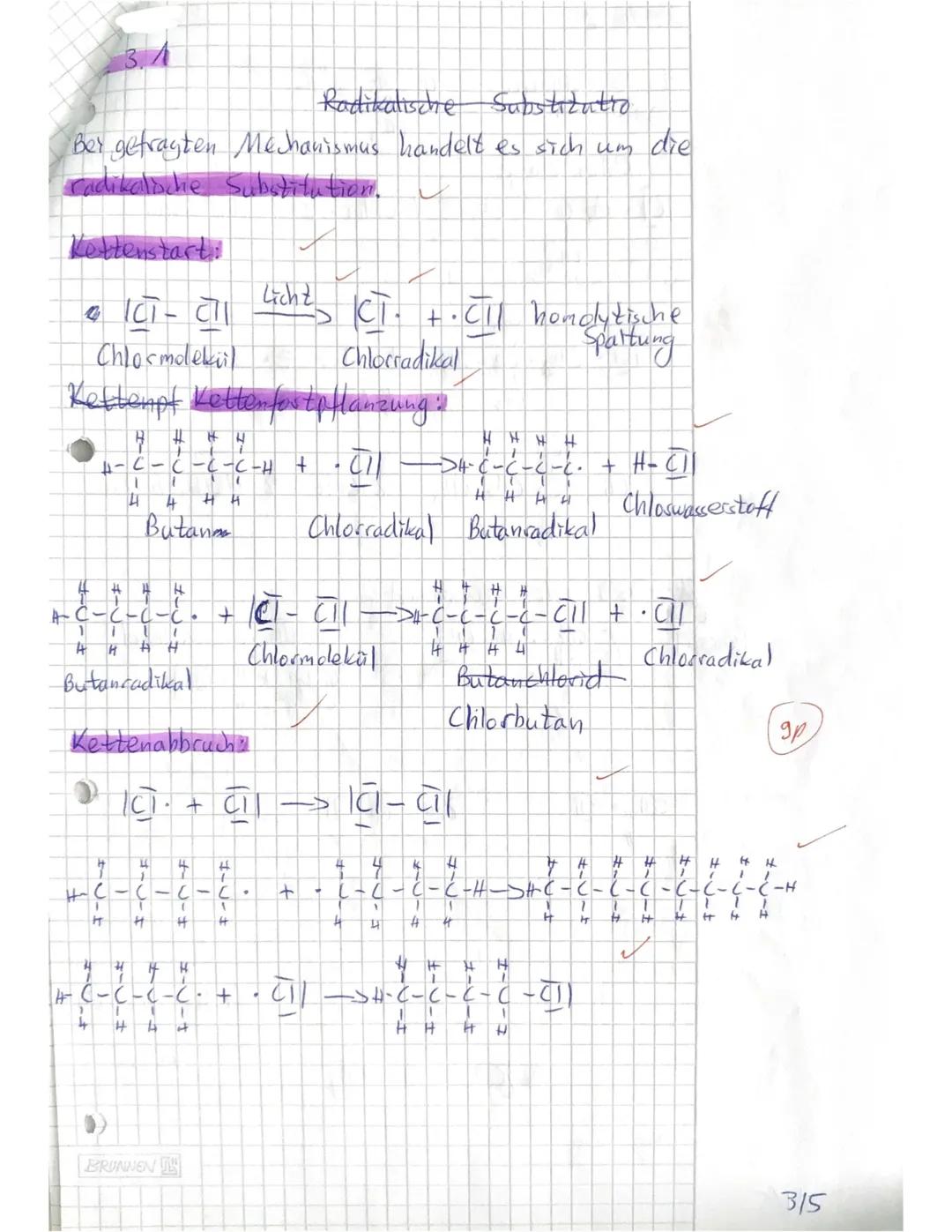 Q1 Chemie Su
Name:
Klausur Nr.1
18.10.2023
BE:
365140
Note:
Punkte
0
1
2
3
4
5
6
7
8
9 10
11 12 13 14
15
Bevor Sie beginnen:
→ Schreiben Sie