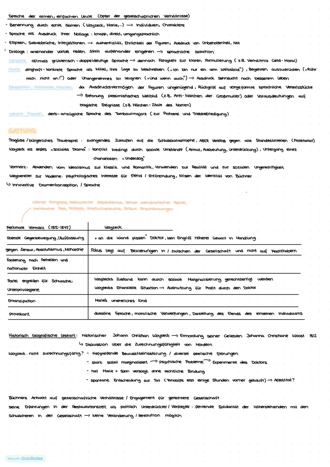 Georg Büchner
1813
Sohn eines Arztes, 1816 Umzug nach Darmstadt
Verbindliche Lektüre:
Georg Büchner: Woyzeck (1837)
Verbindliche Unterrichts