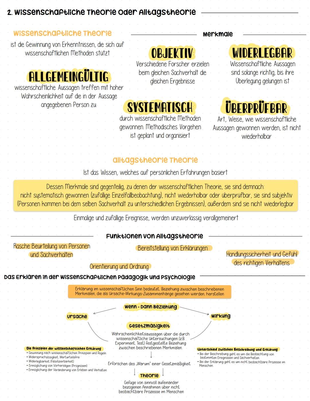 Fachabiturprüfung
1. Begriffsbestimmung und Gegenstandsbereiche der Pädagogik und Psychologie
Psychologie ist die Wissenschaft vom Verhalten