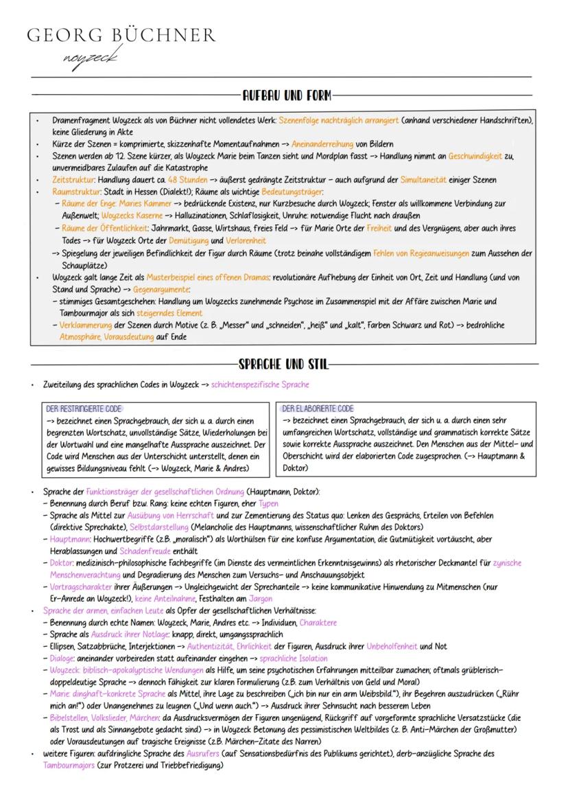 Deutsch
ABITUR 2024 •
•
•
•
INHALTSÜBERSICHT
.
Georg Büchner: Woyzeck
Arno Geiger: Unter der Drachenwand
Unterwegs sein - Lyrik
Sprache in p