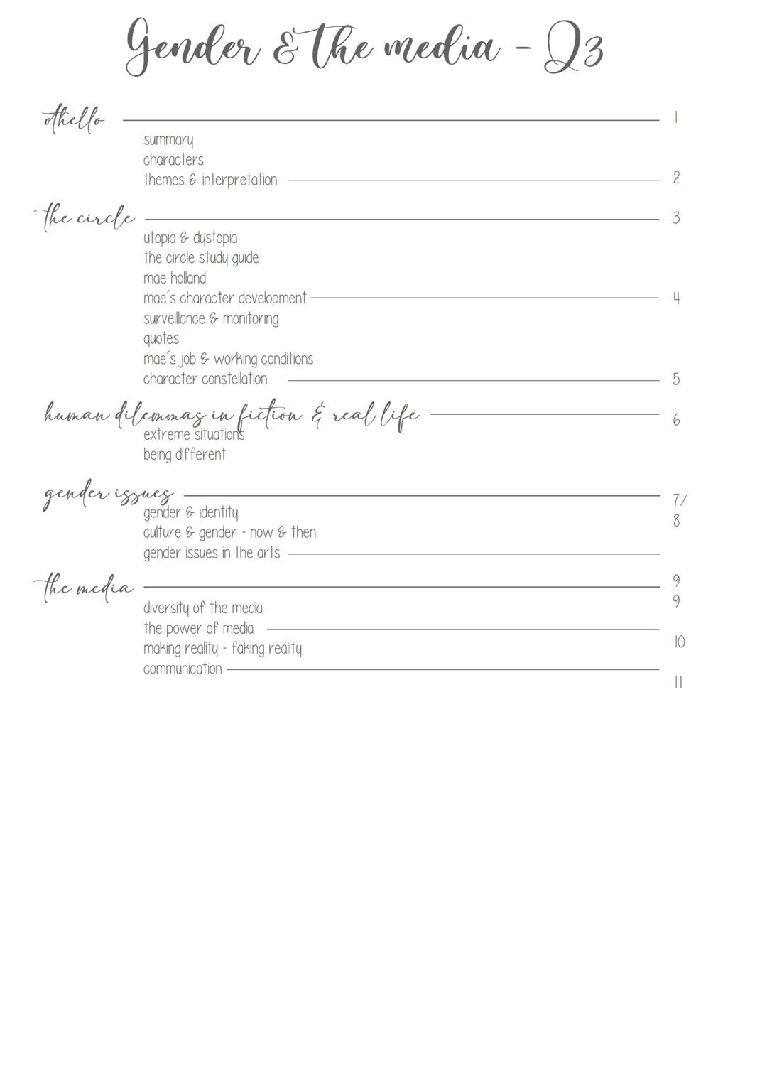 gender & the media Q3 - Englisch LK Abitur 2024 - Hessen