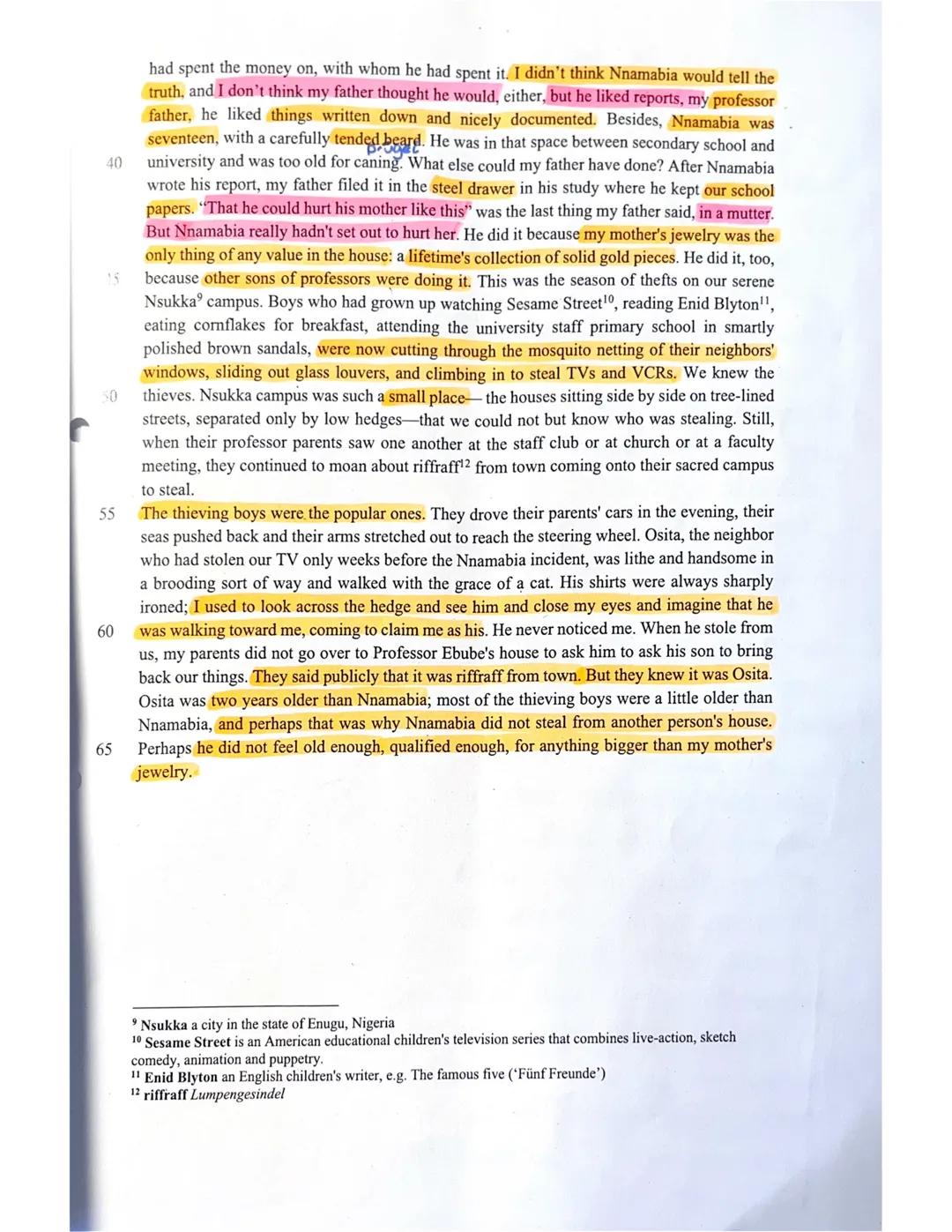 Q2 E5-LK1 (lat)
2. Klausur
Topic:
Voices from the African continent - Focus on Nigeria
Analysis of a fictional text
08/11/2023
Assignments
1