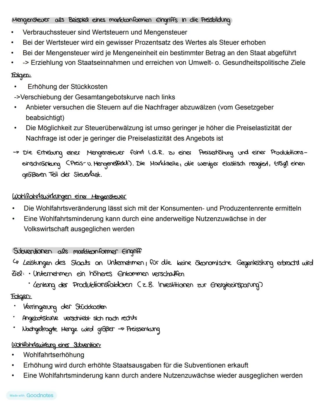 S.69-112
Martetformen und Maretmacht
Funktion von Märkten
→ Der Market ist der Ort, an dem Angebot u. Nachfrage zusammentreffen
Der Marl