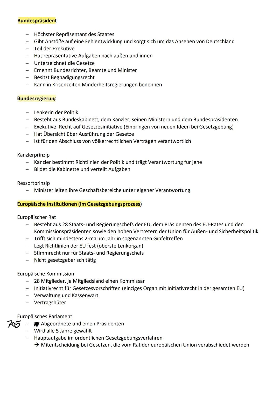 Q1.1 Verfassung und Verfassungswirklichkeit
1. Grundrechte und Rechtsstaatlichkeit in der Verfassung
Das Grundgesetz hat Vorrang vor allen a