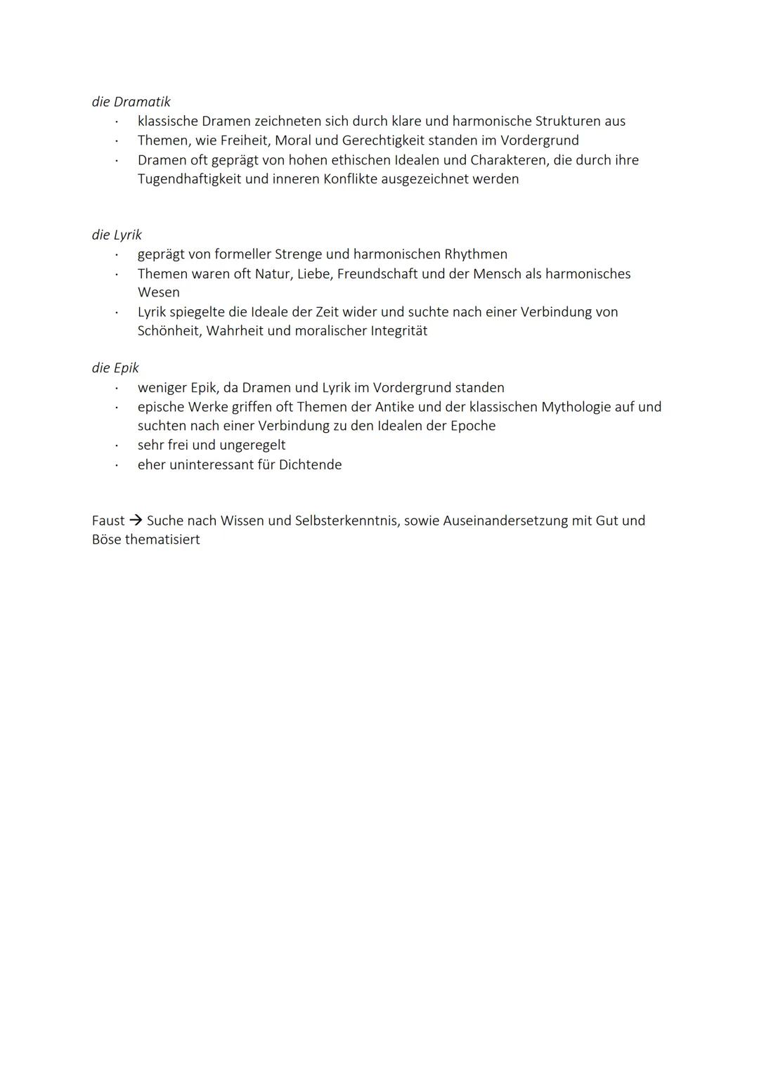 Q1.1 Epochenumbruch 18./19. Jahrhundert - Literatur um 1800 und
im frühen 19. Jahrhundert
Die Weimarer Klassik
allgemeine Informationen
.
17