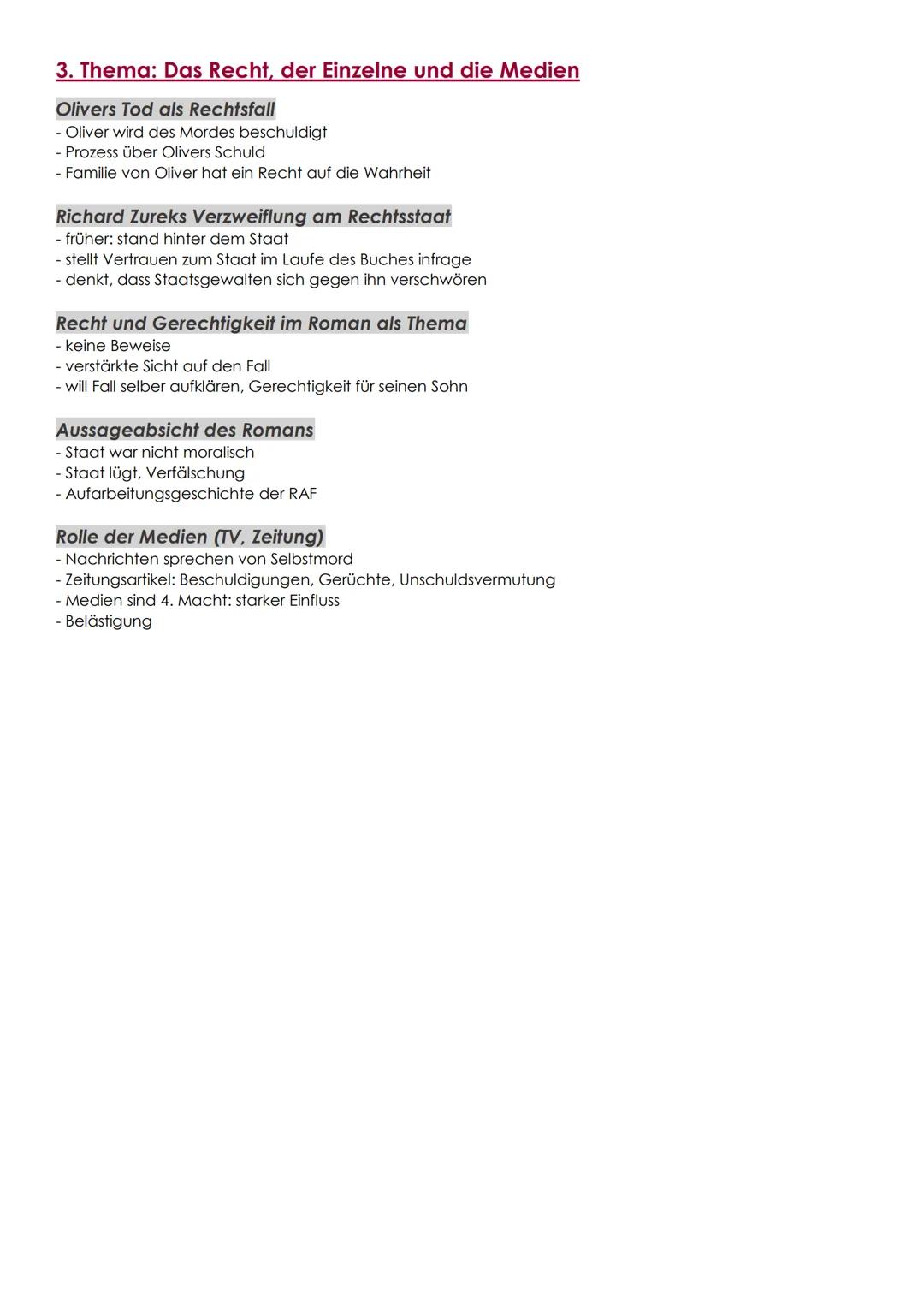 Gruppenarbeit: In seiner frühen Kindheit ein Garten
Thema 1: Der verlorene Sohn
Situation zwischen Friederike und Richard
* Kennenlernen