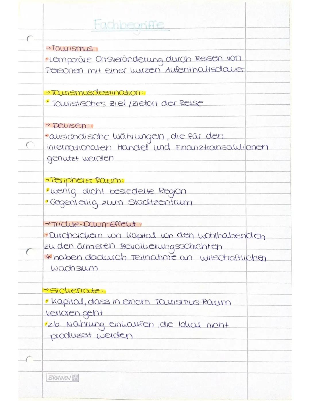 # Tourismus
- Fachbegriffe
- Touristisches Potenzial
- Tourismus Effekte
- Tourismusarten
- Tourismus Bedeutung
- Wachstumszyklusmodell
- V