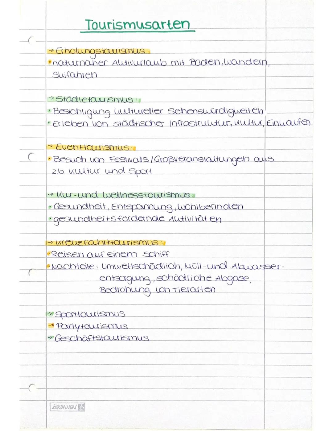 # Tourismus
- Fachbegriffe
- Touristisches Potenzial
- Tourismus Effekte
- Tourismusarten
- Tourismus Bedeutung
- Wachstumszyklusmodell
- V