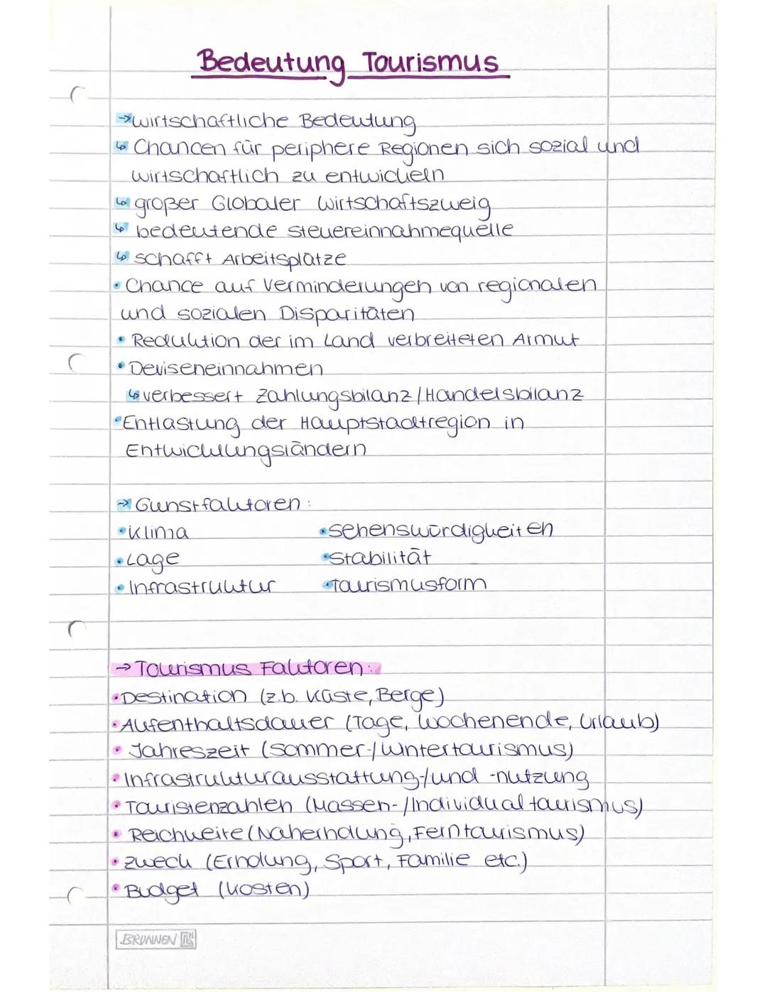# Tourismus
- Fachbegriffe
- Touristisches Potenzial
- Tourismus Effekte
- Tourismusarten
- Tourismus Bedeutung
- Wachstumszyklusmodell
- V