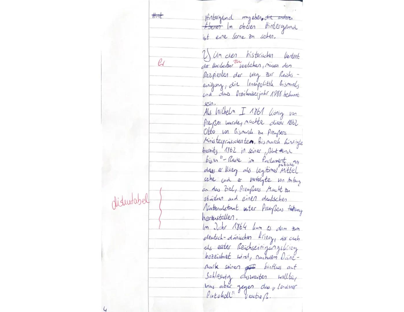 GE Lk
Name:
Justus
Reichsgründung und Deutsches Kaiserreich
Klausur Nr. 2
Aufgaben:
Interpretieren Sie die Quelle, indem Sie...
1. sie analy