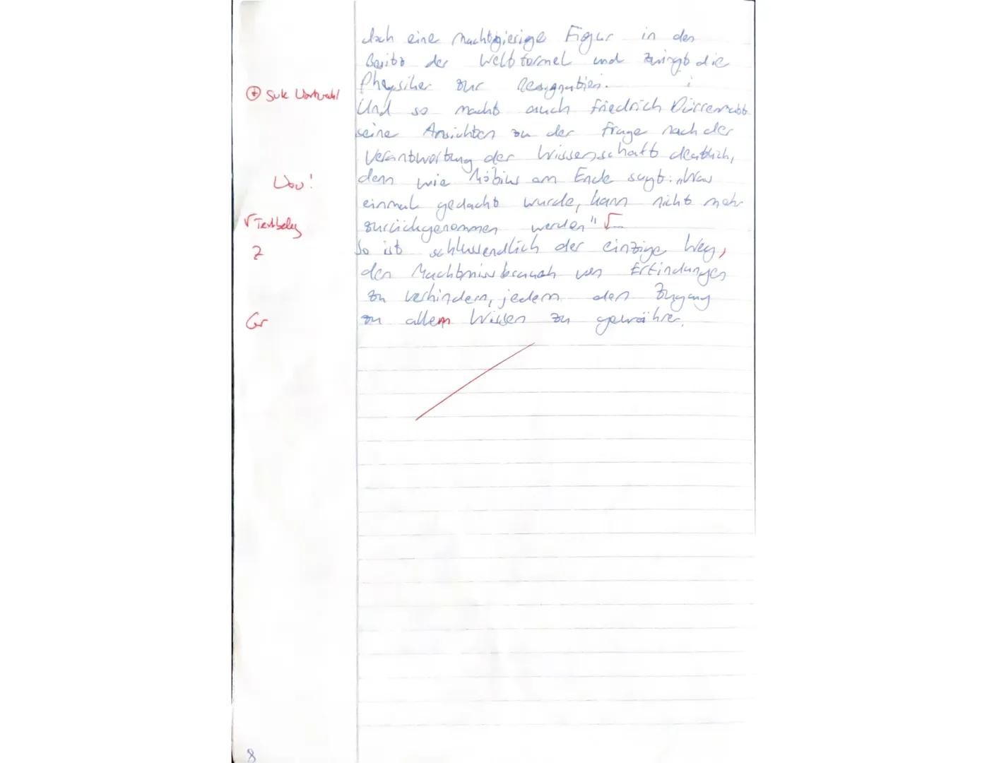 Name
Klasse
EF
Datum: 18.10.22
Klausur Nr. 1- Friedrich Dürrenmatt: Die Physiker (90 Minuten)
Aufgabenformat la: Analyse eines literarischen