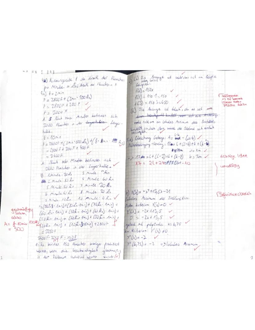 Q1-
23.11.2023
Name: Justus
2. Klausur
Thema: Analysis - Ganzrationale Funktionen
Prüfungsteil A: Aufgaben ohne Hilfsmittel
Bearbeitungszeit